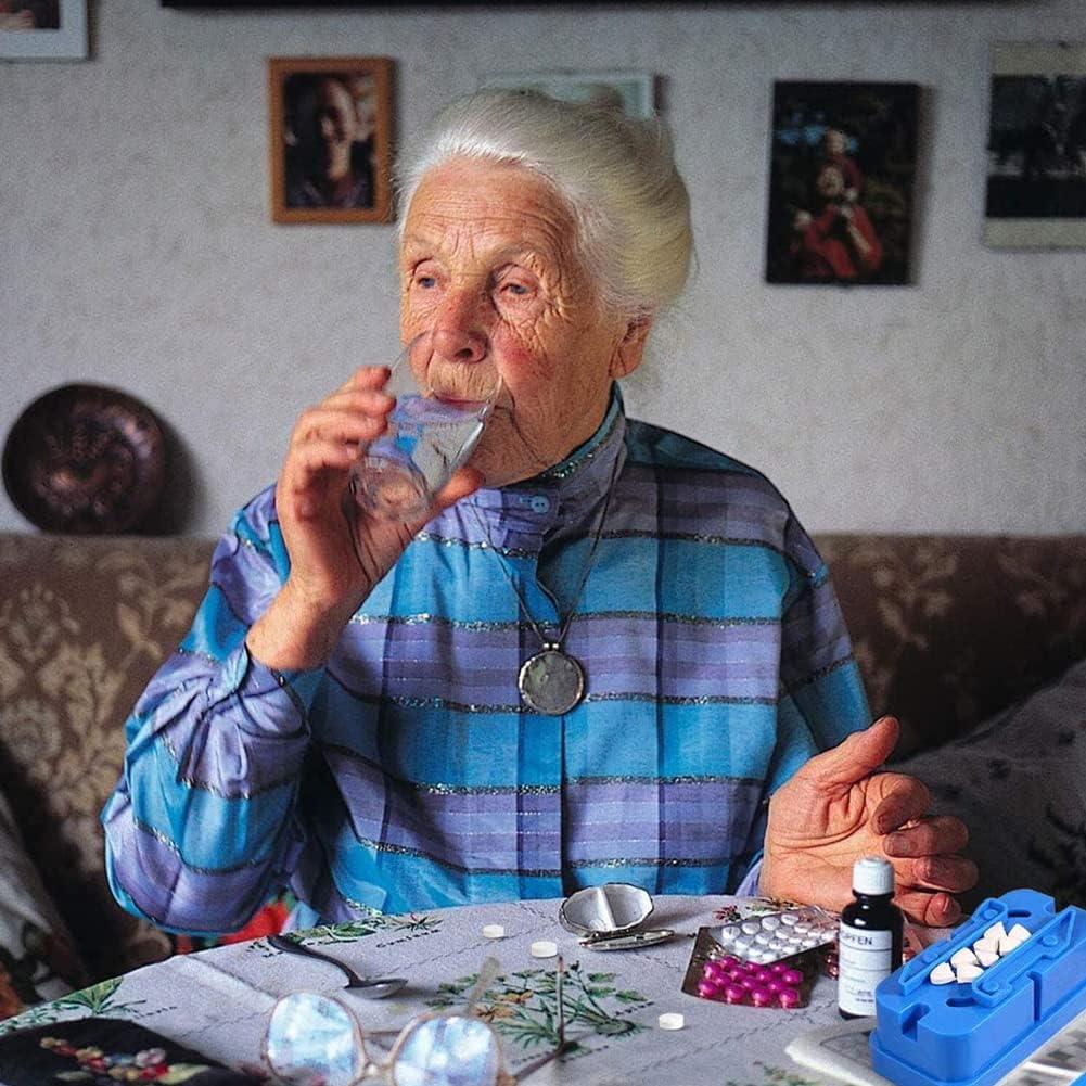 Cortador de Pastillas Abnaok - Divisor Ajustable de Medicamentos