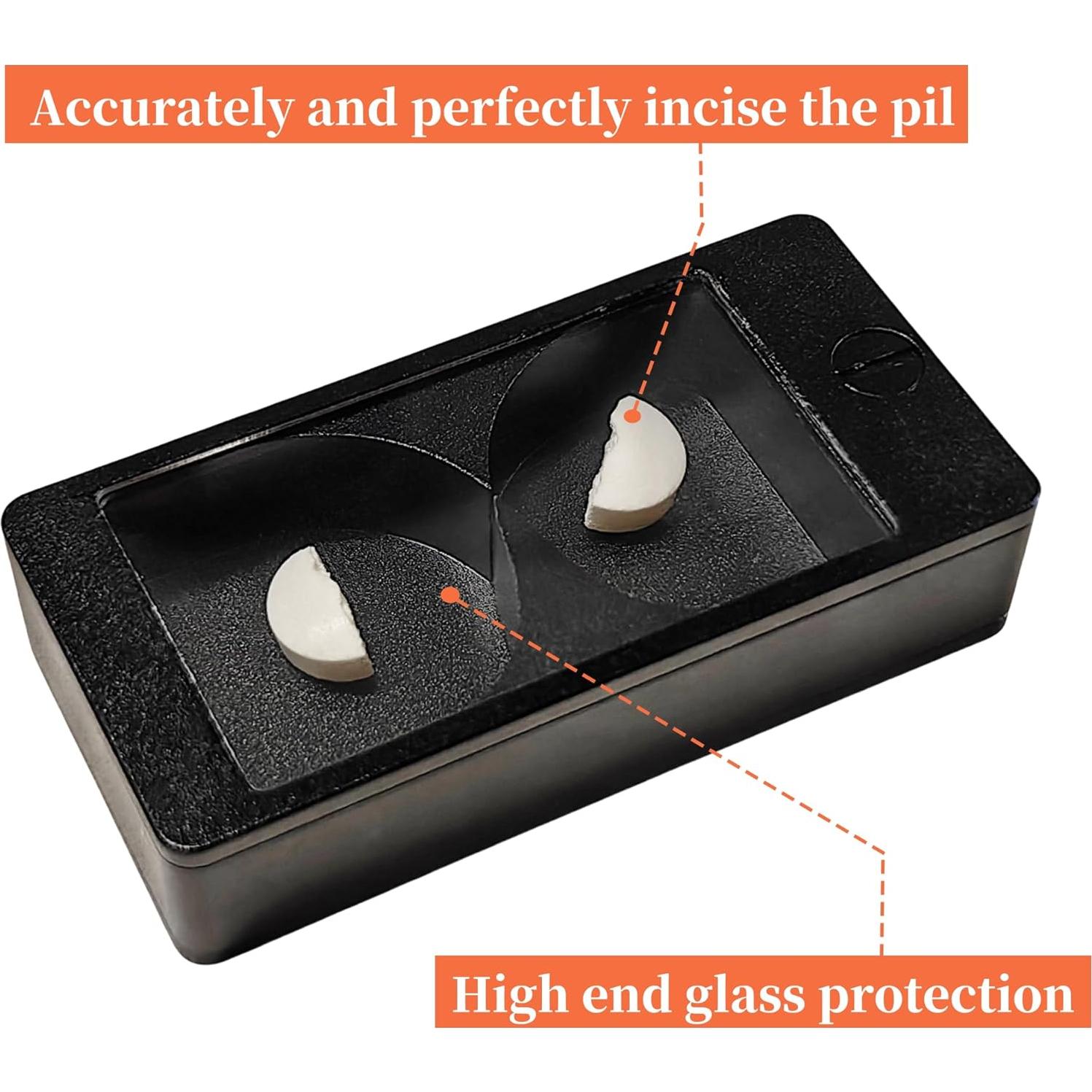 Cortador de Pastillas OiwMuOck de Aluminio Profesional 8x7.8cm