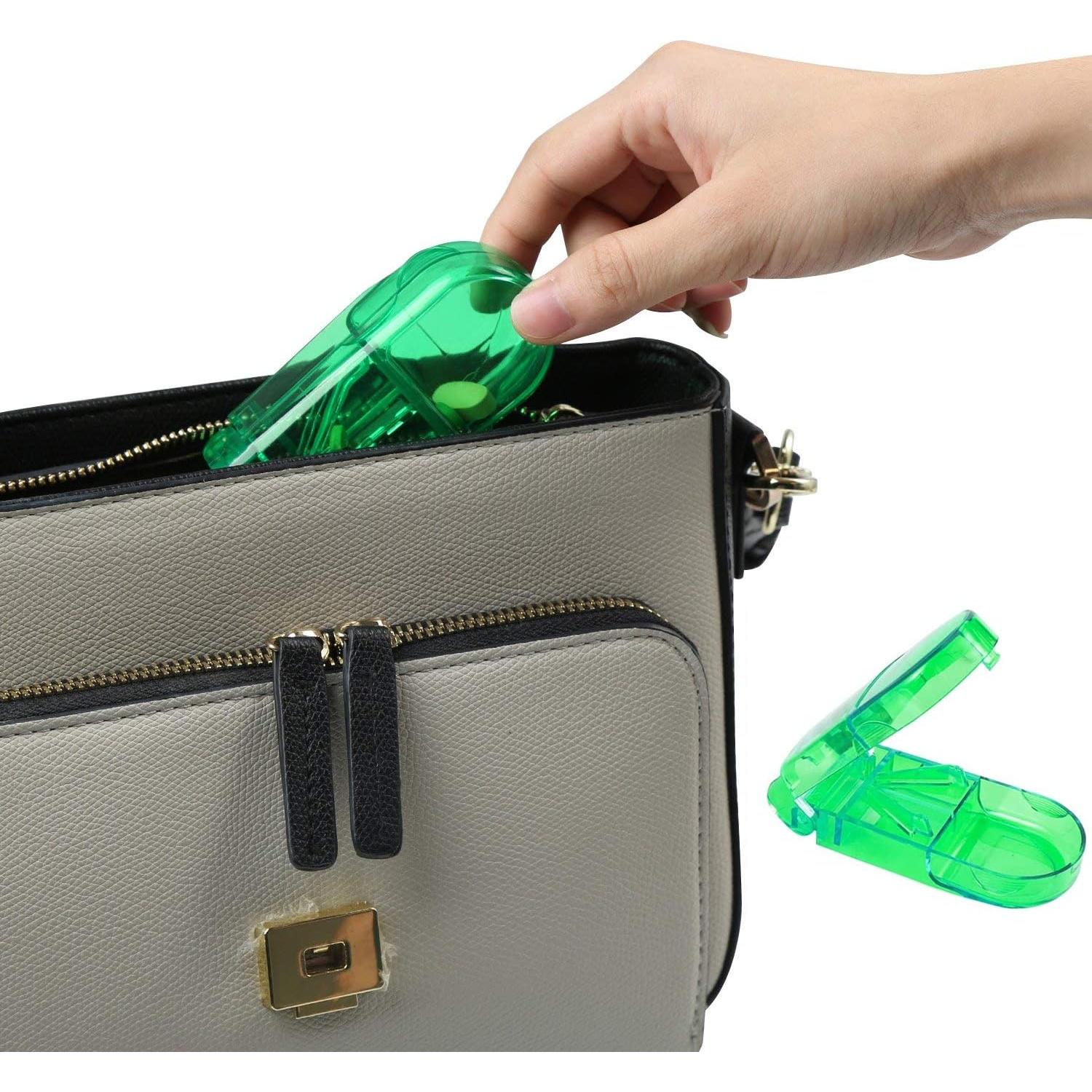 Cortador de Pastillas JIALWSJWAN 3 Piezas con Almacenamiento