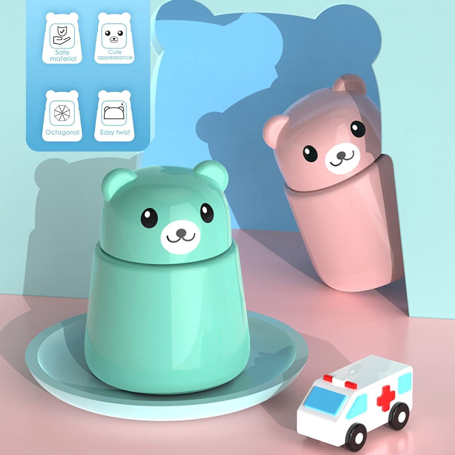 Paquete de 2 Trituradores y Cortadores de Pastillas TreaHome Verde