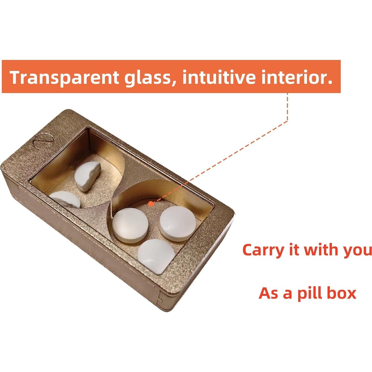 Cortador de Pastillas OiwMuOck de Aluminio Profesional 8x8cm