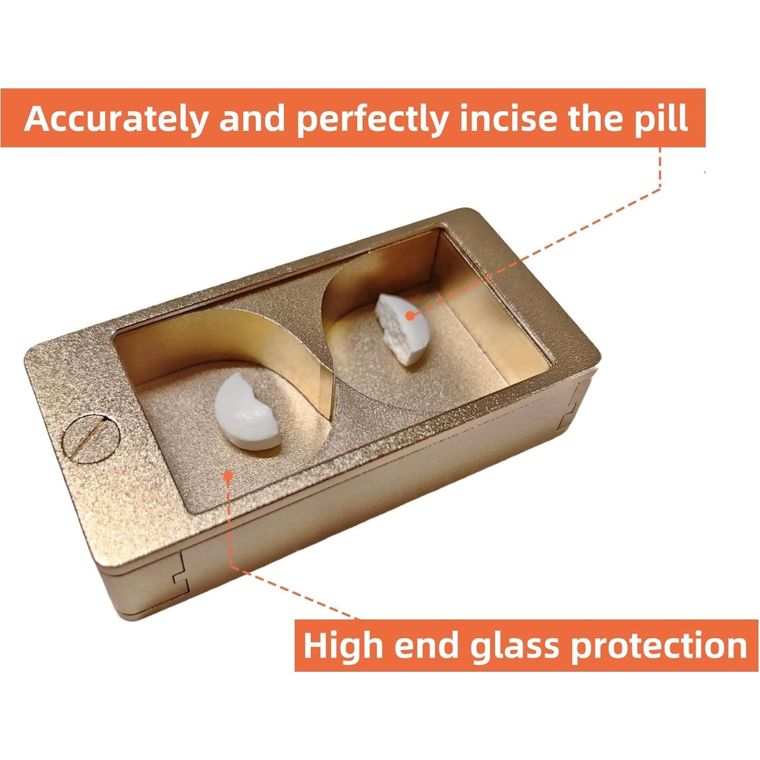 Cortador de Pastillas OiwMuOck de Aluminio Profesional 8x8cm