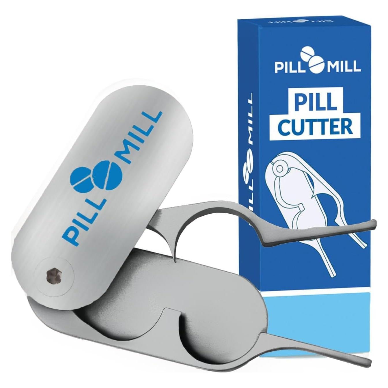 Cortador de Pastillas Pill Mill - Hoja de Metal Duradera