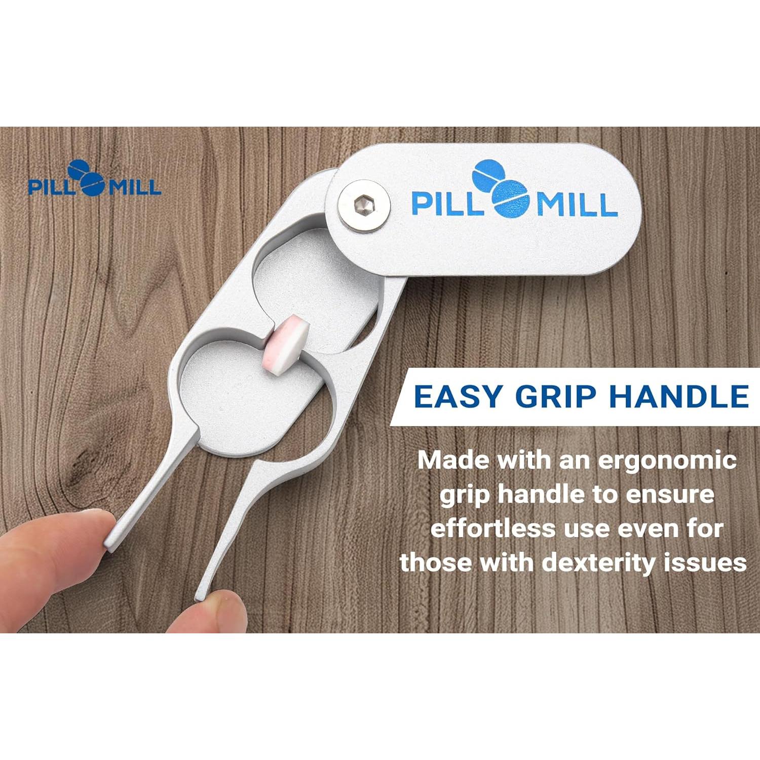 Cortador de Pastillas Pill Mill - Hoja de Metal Duradera