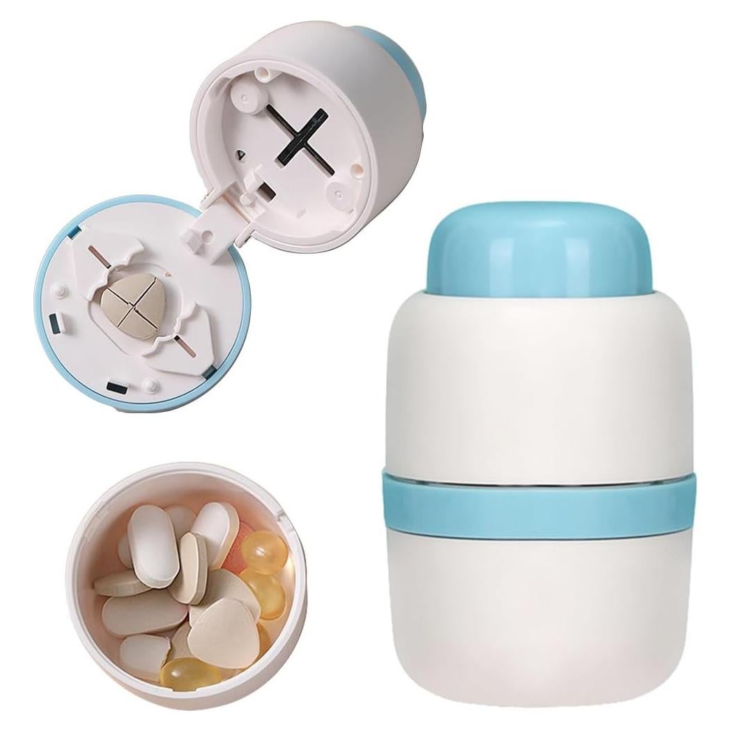 Cortador de Pastillas Renshuai 2 en 1 con Almacenamiento