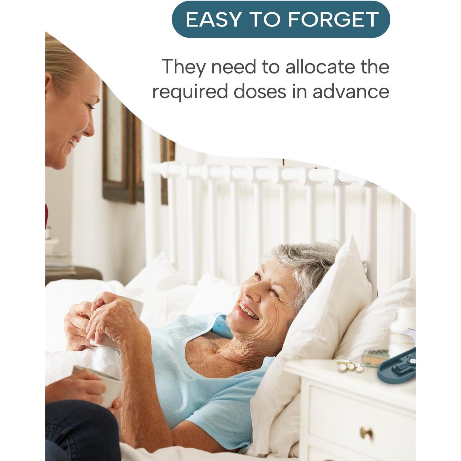 Cortador de Pastillas E ENASUE Gris con Etiquetas Medicamentos