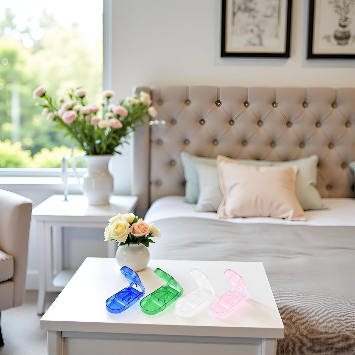 Cortador de Pastillas Calsgkspray con Dispensador y Protector