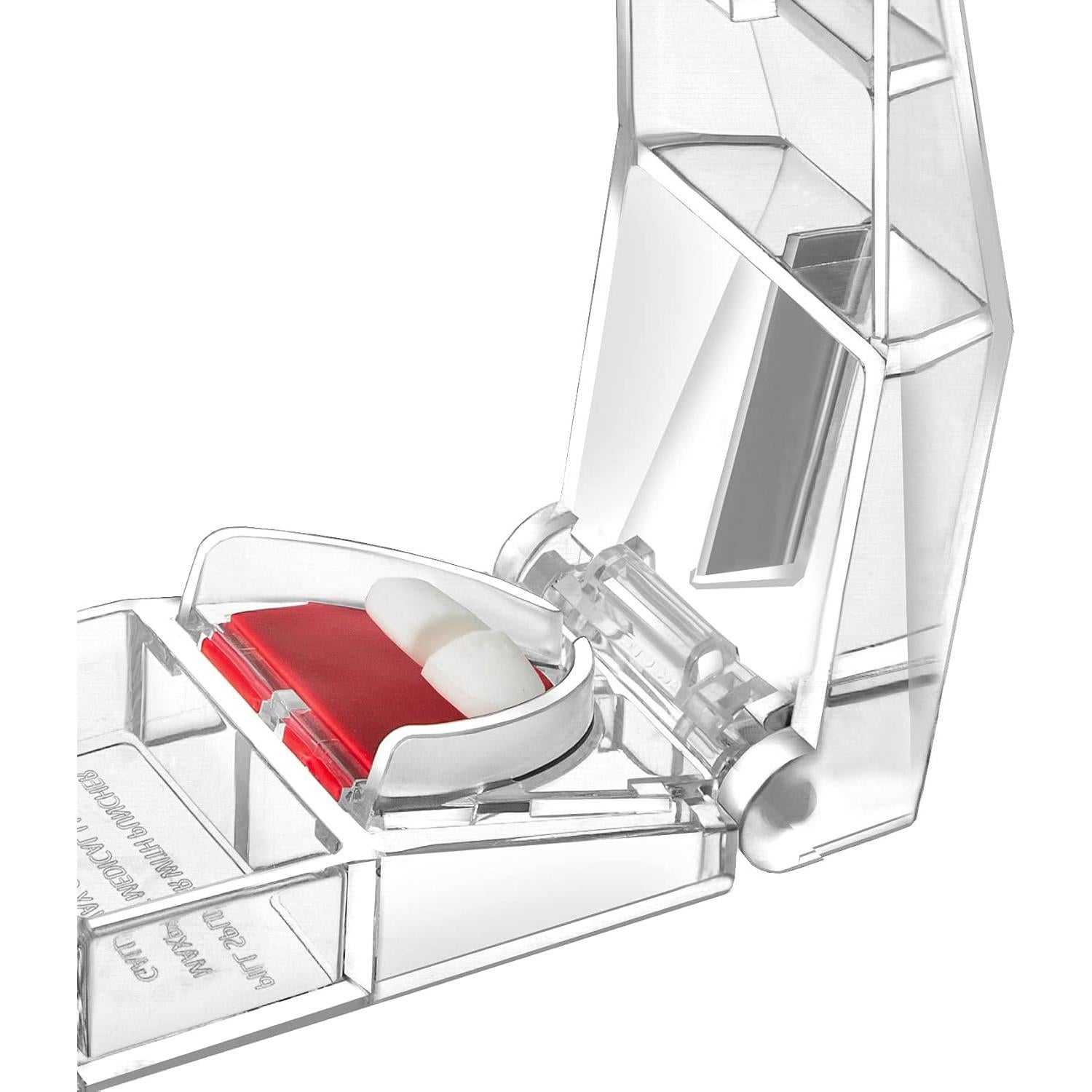 Divisor de Pastillas MAXSPLIT con Perforador - Acero Inoxidable