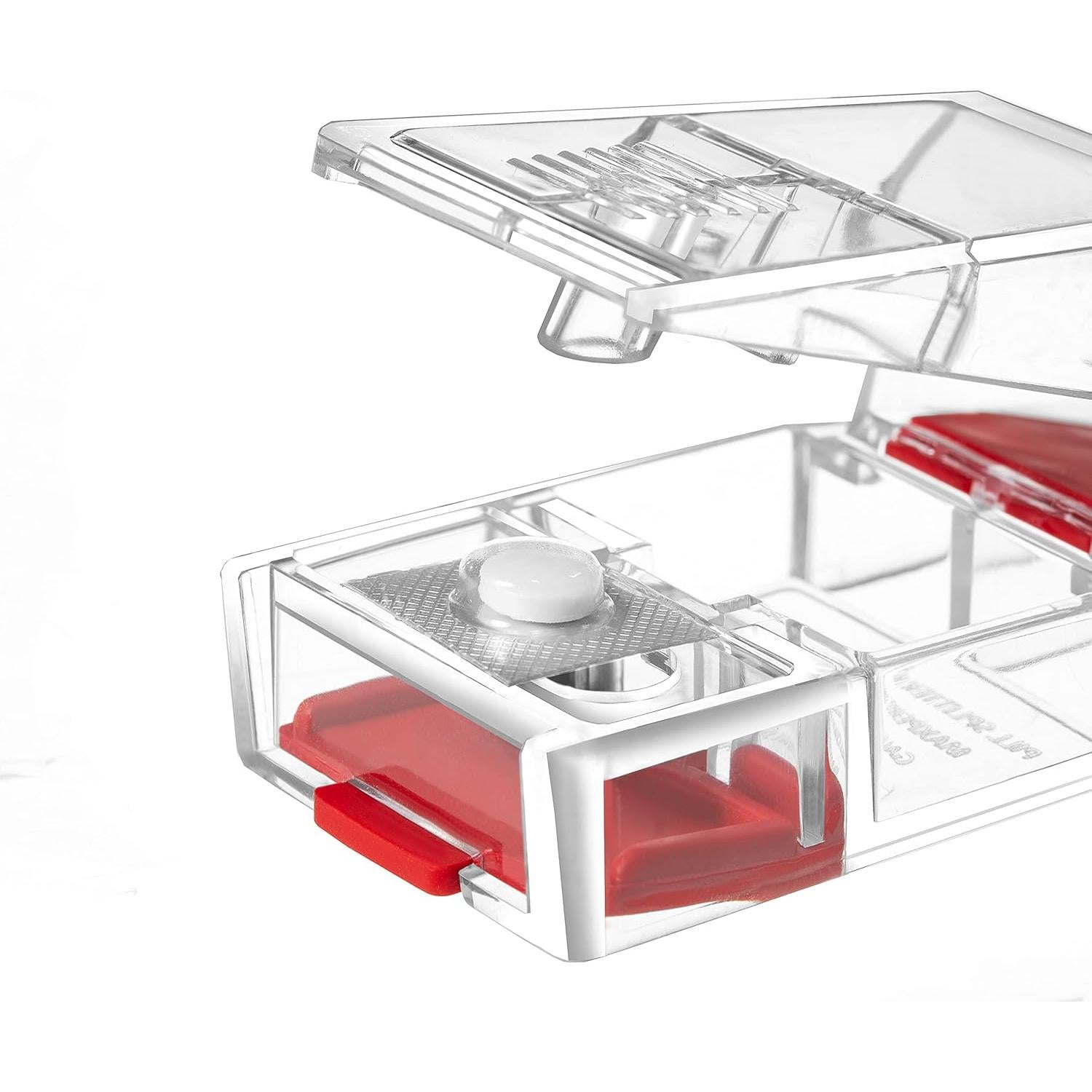 Divisor de Pastillas MAXSPLIT con Perforador - Acero Inoxidable