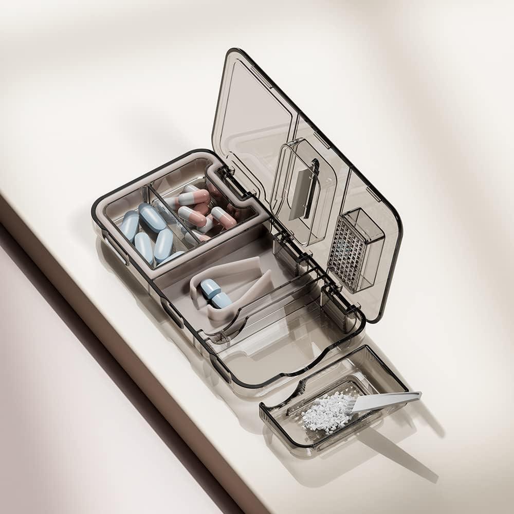 Cortador de Pastillas Multifuncional RICHCEE 3 en 1 - Acero Inoxidable