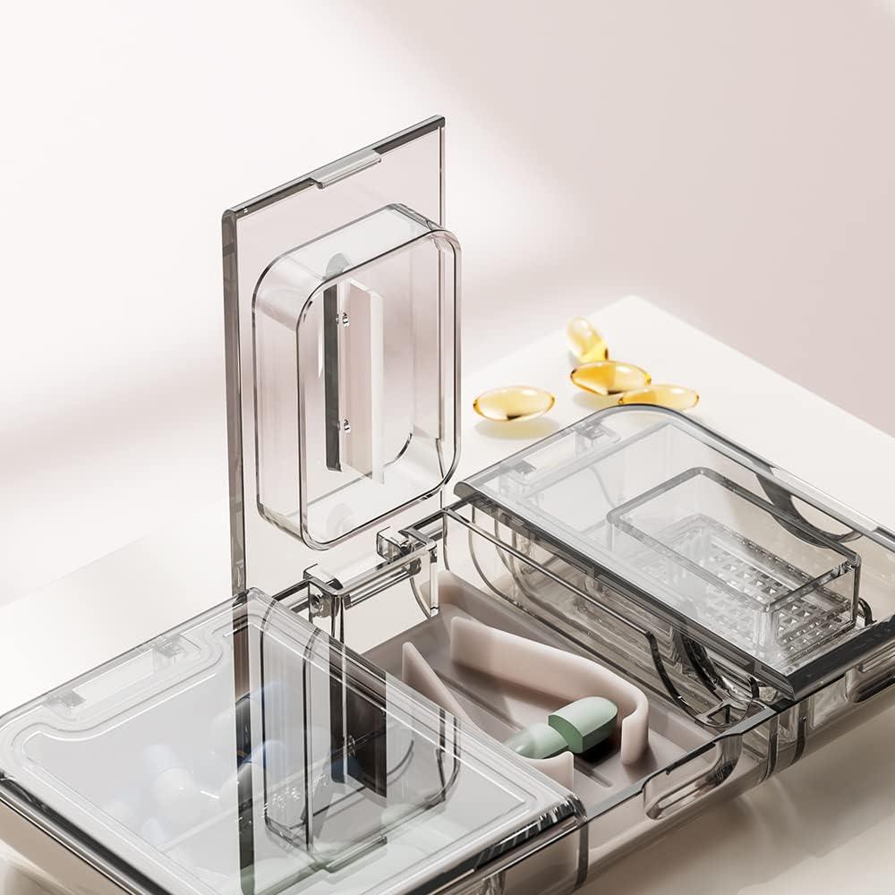 Cortador de Pastillas Multifuncional RICHCEE 3 en 1 - Acero Inoxidable