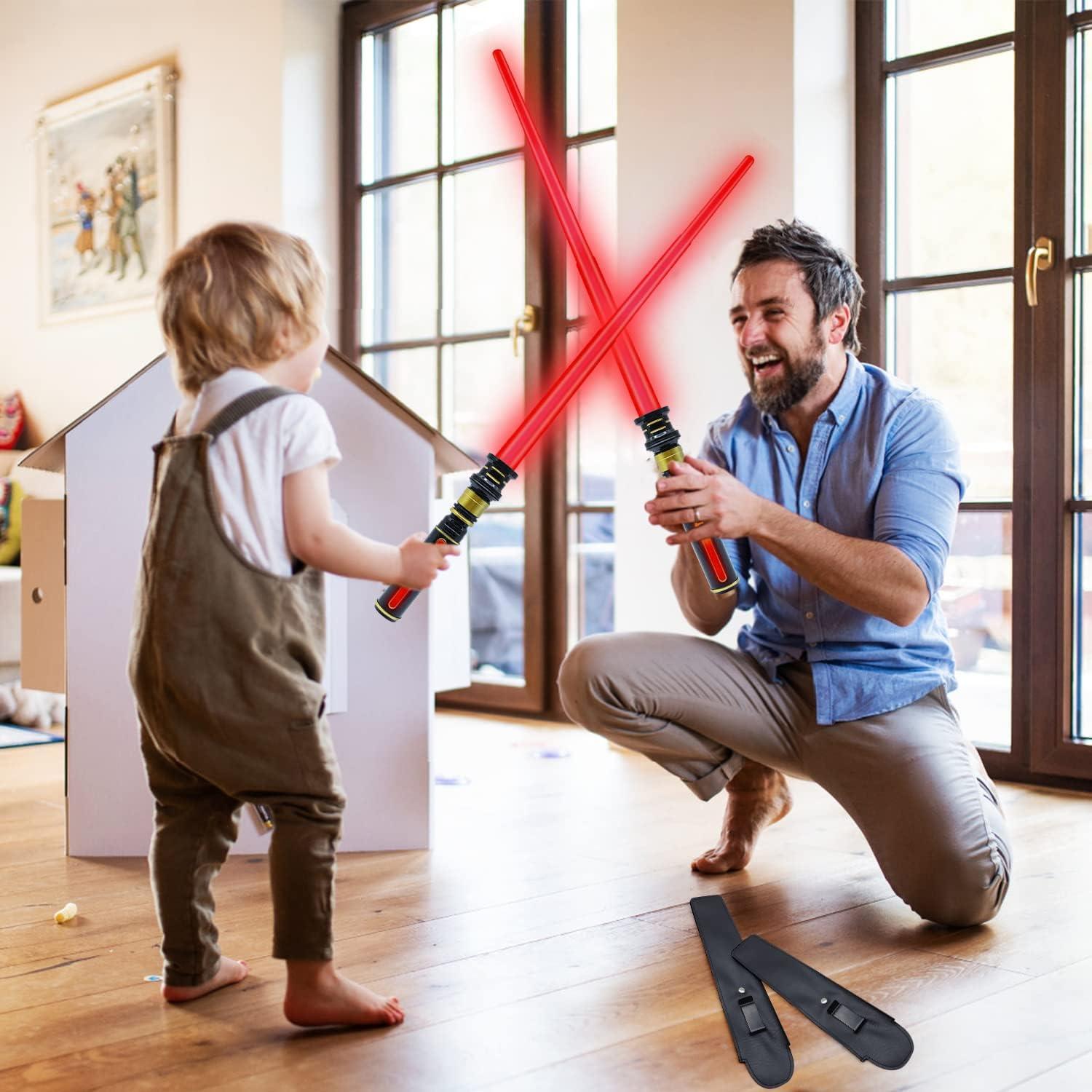 Sable Iluminado Gianby Rojo 81 cm con Sonido FX