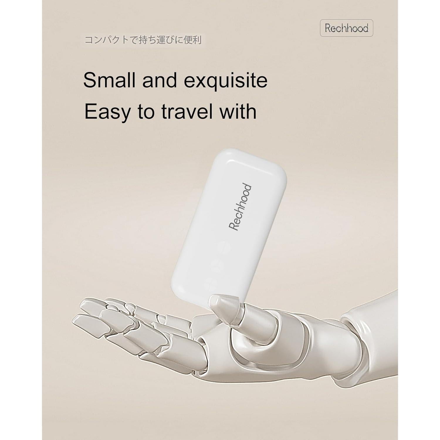 Cortador de Pastillas 3 en 1 Rechhood con Estuche Blanco