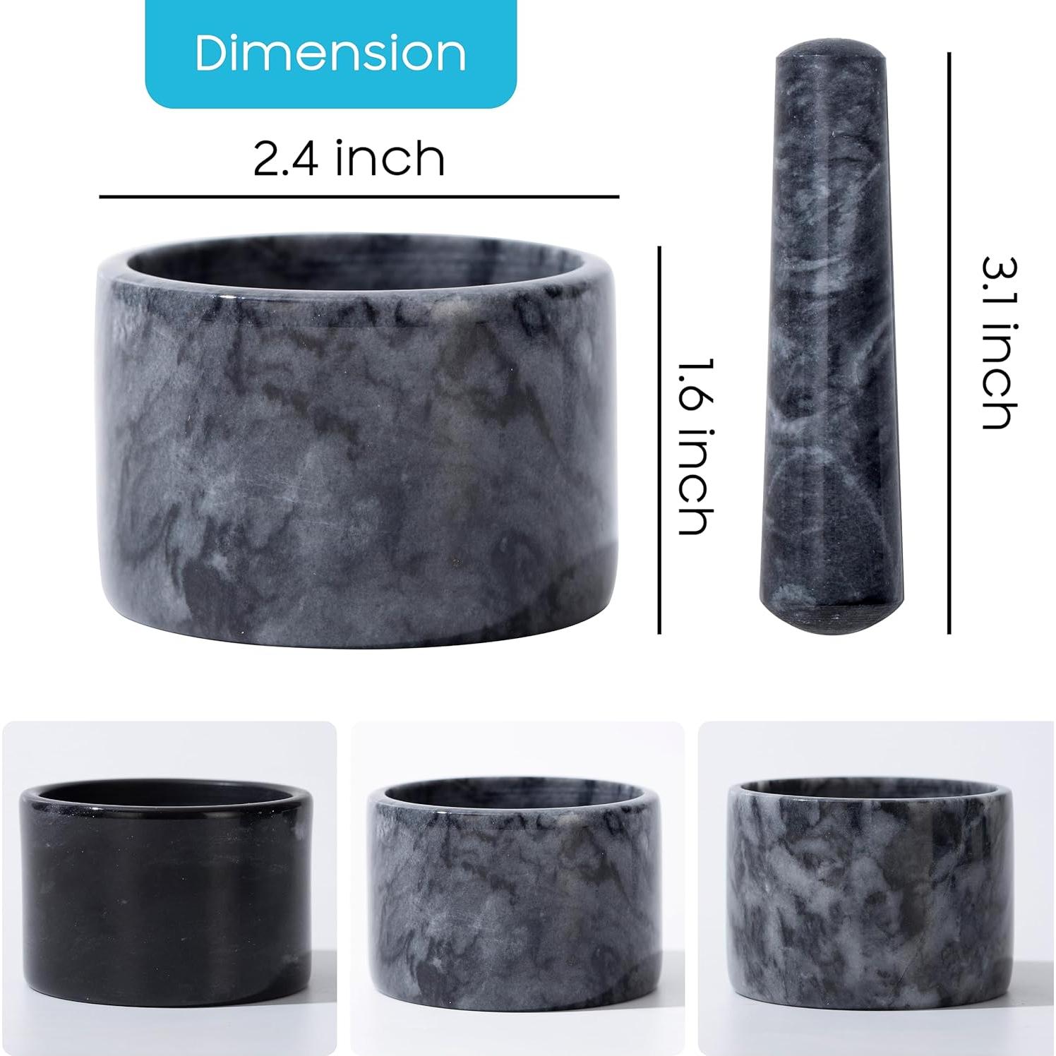 Triturador de Pastillas de Mármol FasolaHome Mini 10cm