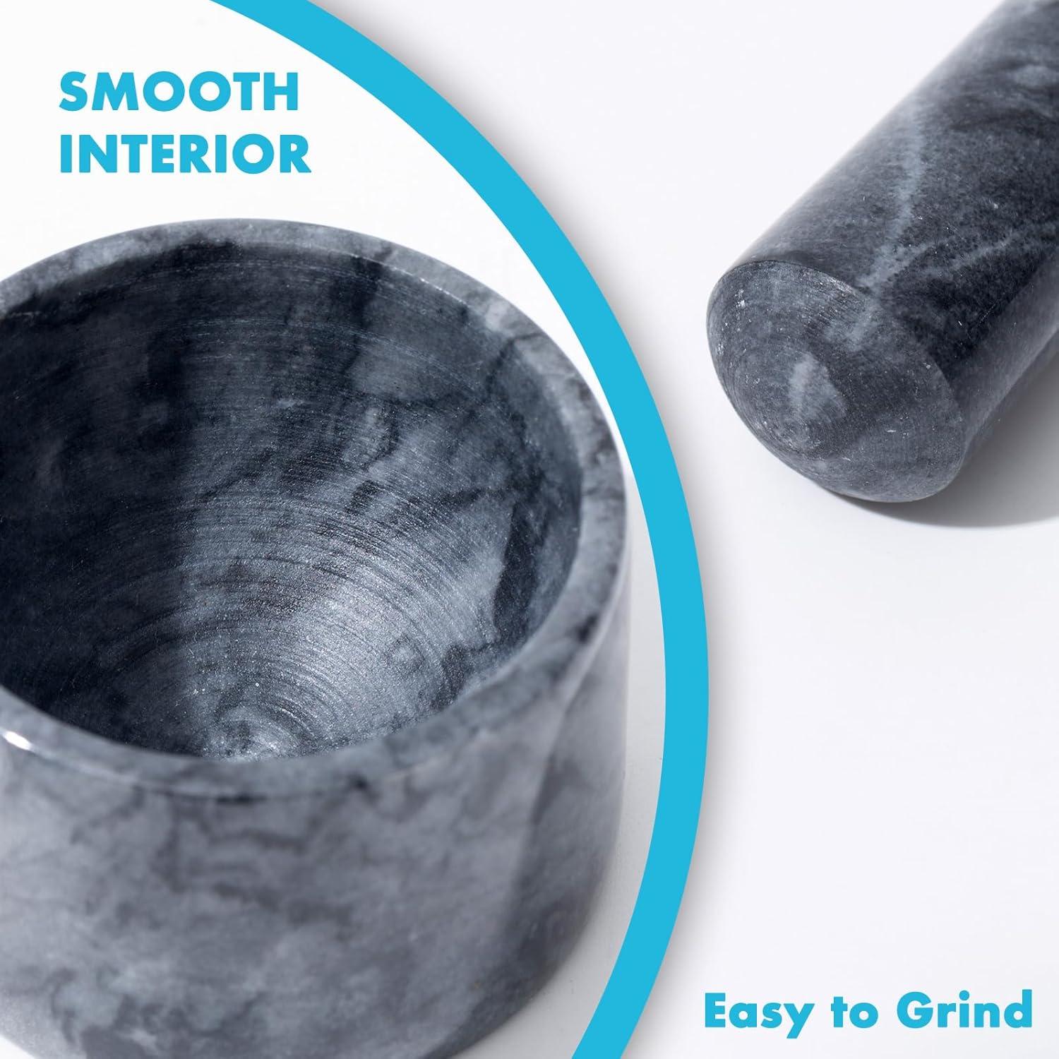 Triturador de Pastillas de Mármol FasolaHome Mini 10cm