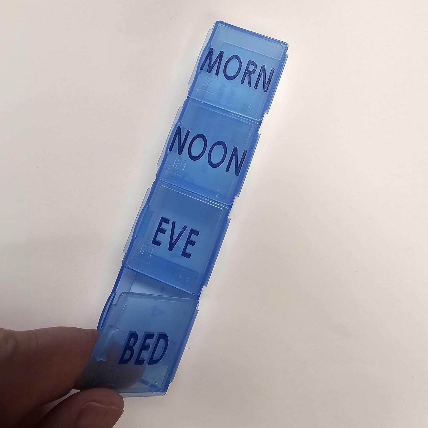 Organizador de Pastillas Grande Carex 7 Días 4 Veces al Día