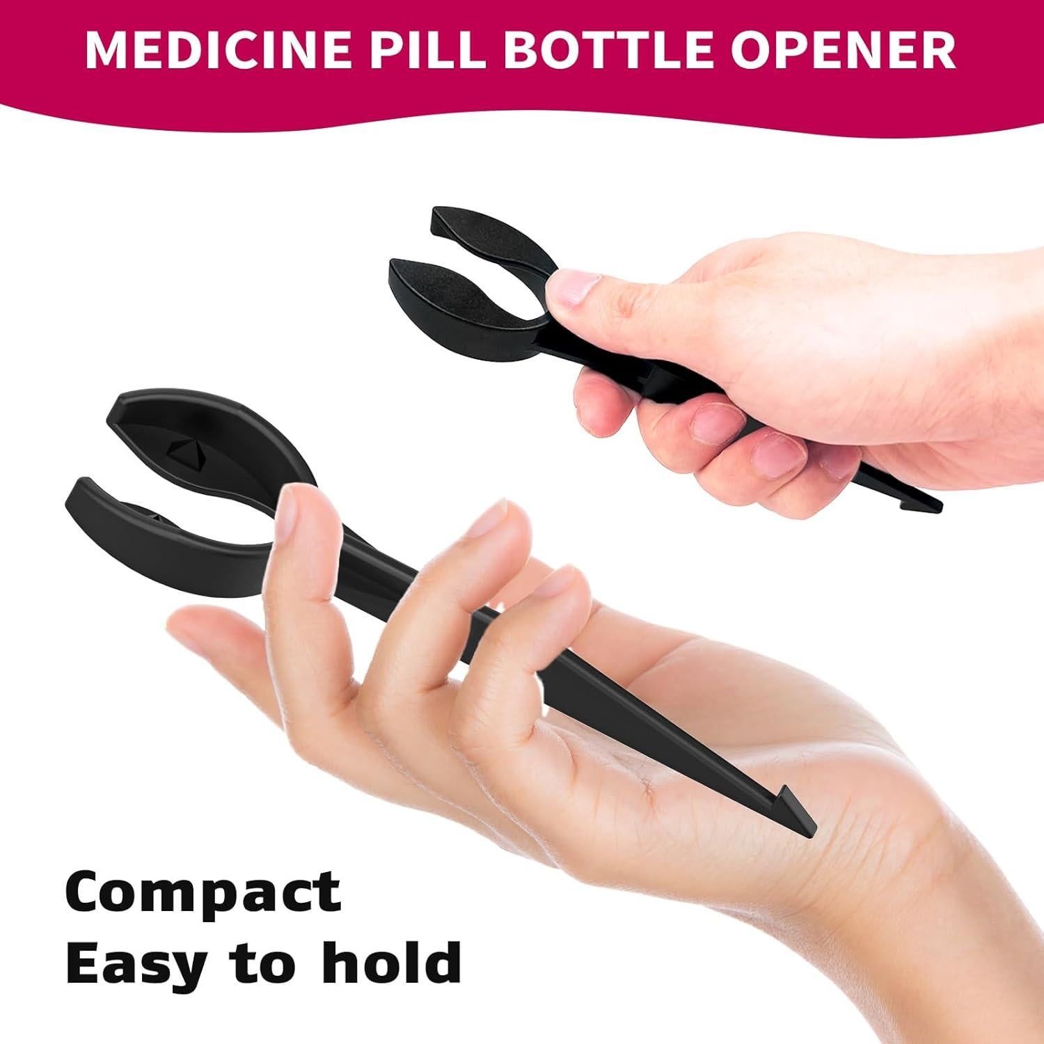 Abridor de Botellas de Pastillas Kisotay 3 en 1 Multifuncional