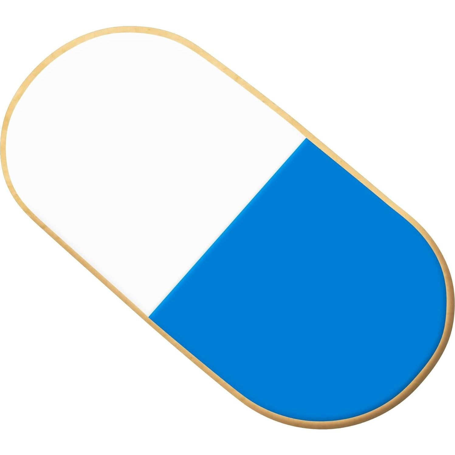 Cortador de Galletas Foose Cápsula de Píldora 10.16 cm Acero