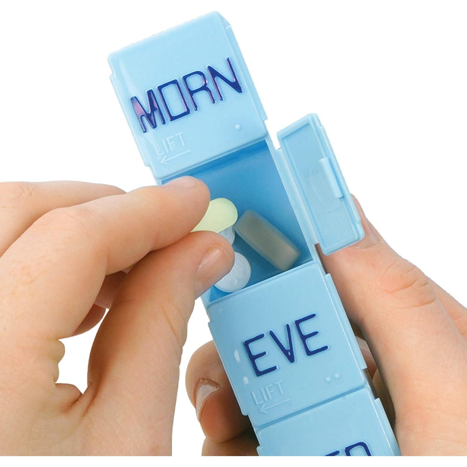 Organizador de Pastillas Semanal Apex 7 Días 4 Veces al Día