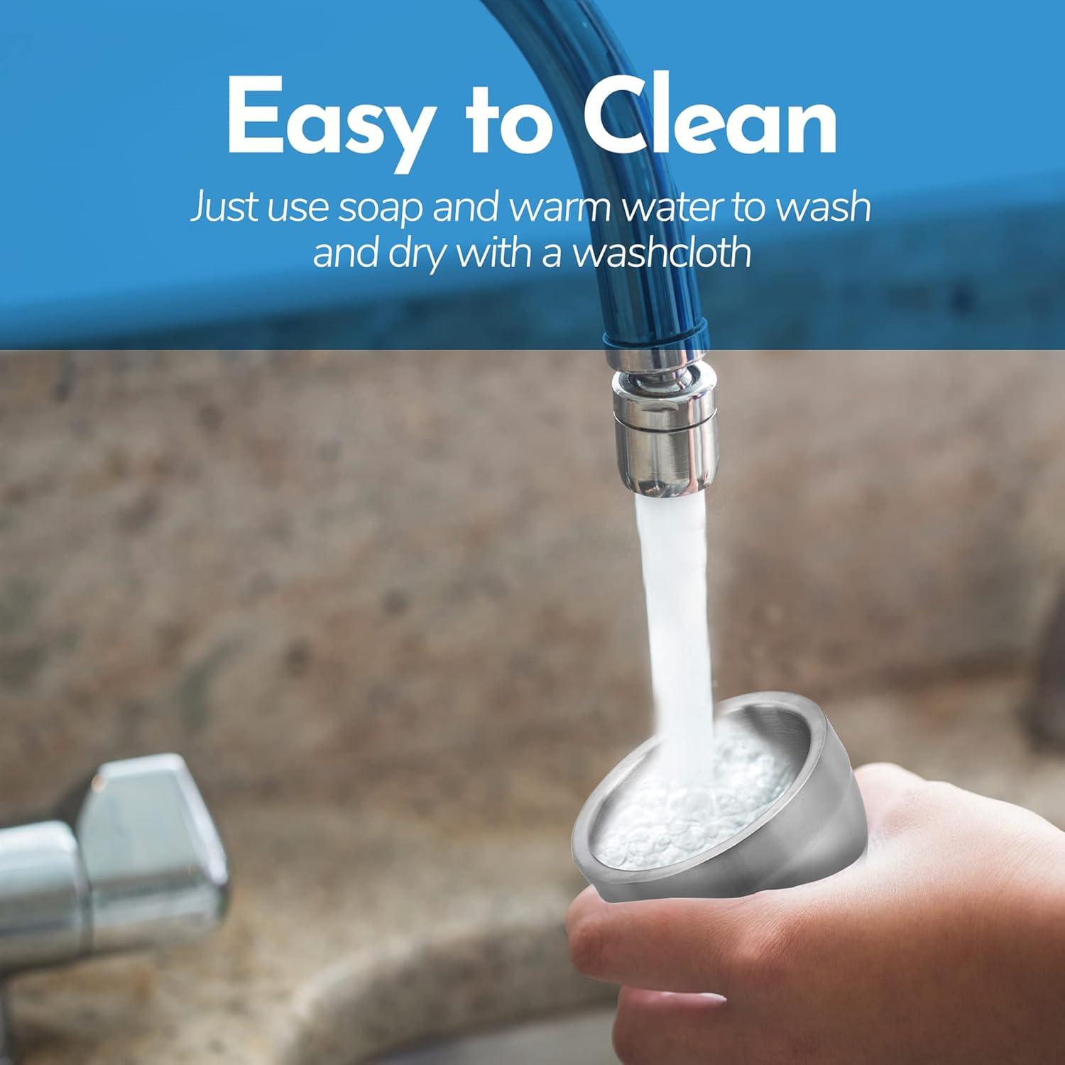 Mortero y Maja de Acero Inoxidable MEDca 304 - Triturador de Pastillas