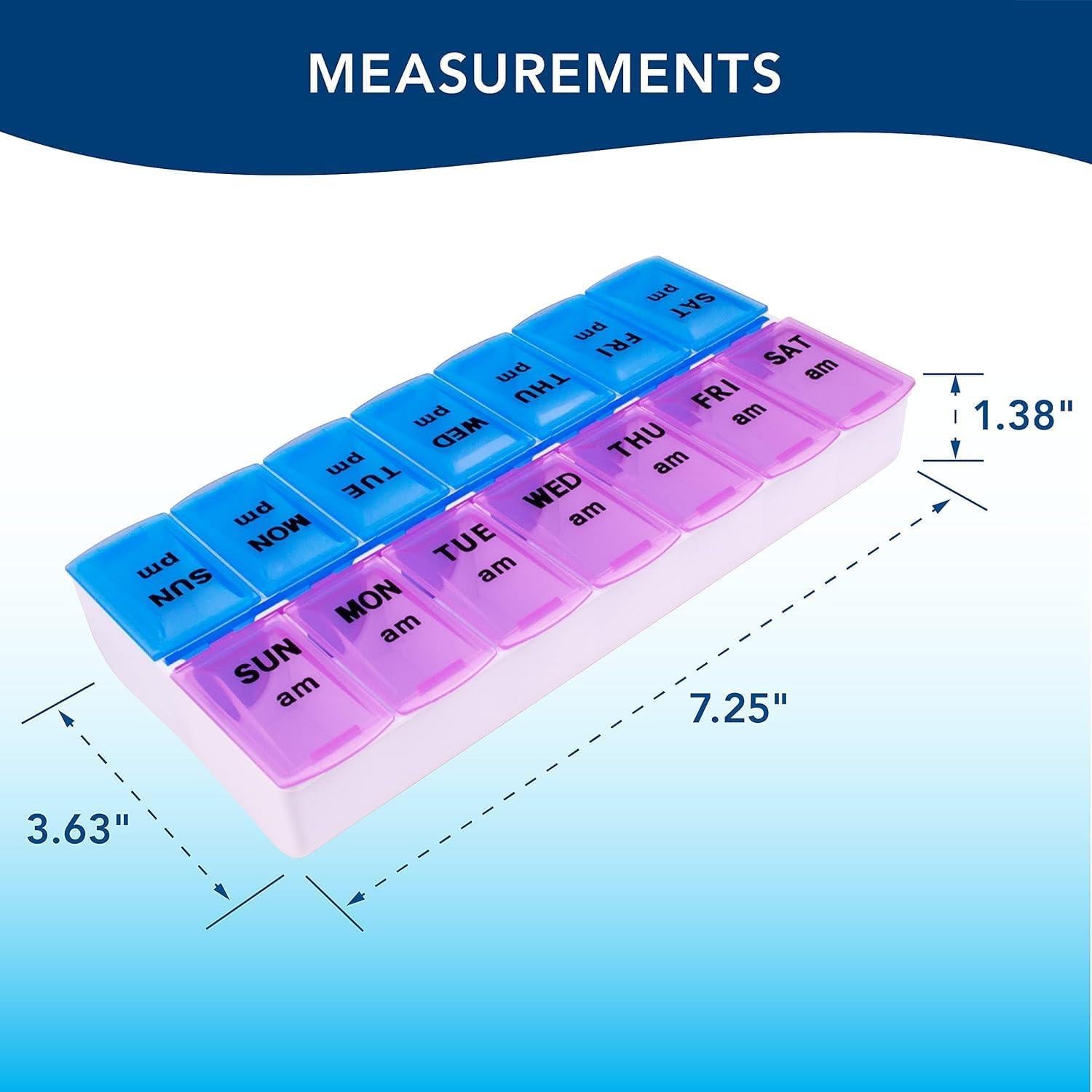 Organizador de Pastillas Carex con Cortador y Protector Retráctil