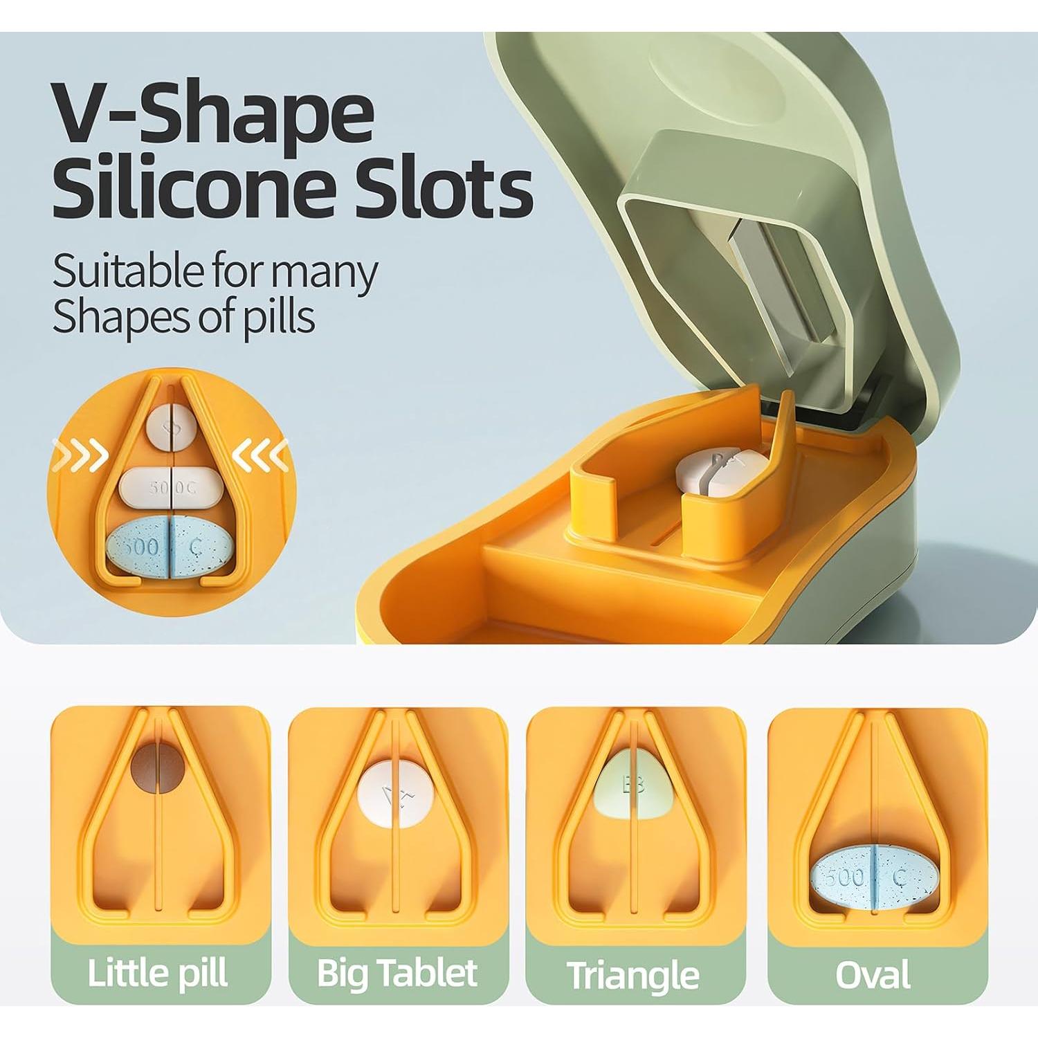 Cortador de Pastillas ZHIYES Verde - Precisión y Seguridad