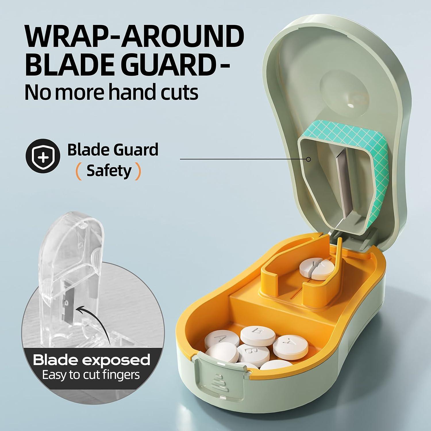 Cortador de Pastillas ZHIYES Verde - Precisión y Seguridad