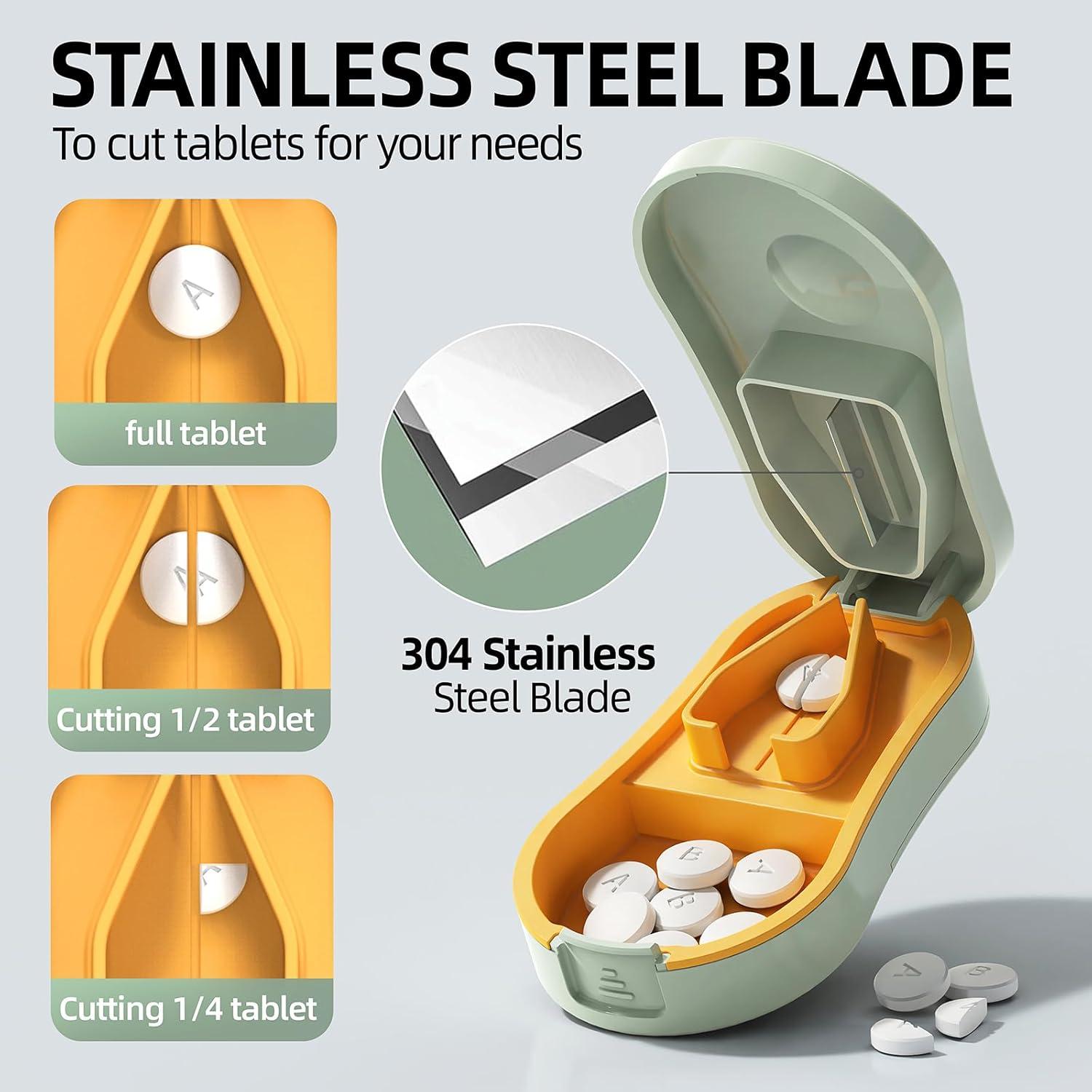 Cortador de Pastillas ZHIYES Verde - Precisión y Seguridad