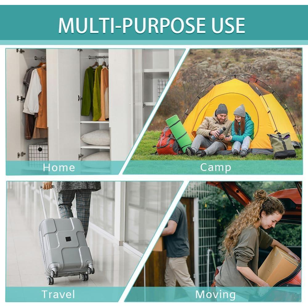 20 Bolsas de Almacenamiento al Vacío Newunisi - Jumbo, Grande, Mediano, Pequeño