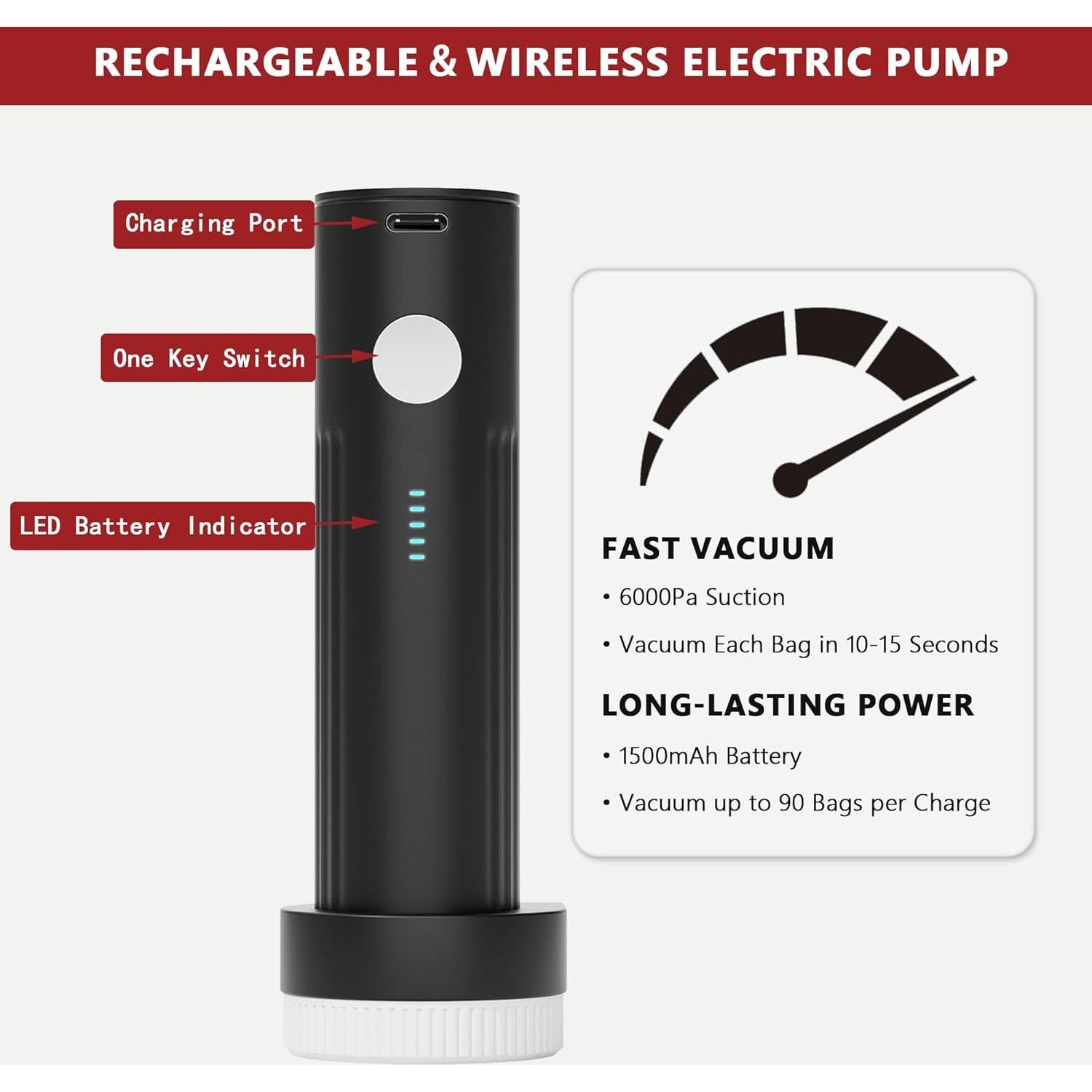 Bolsas de Vacío SUOCO 8 Pequeñas para Ropa de Viaje