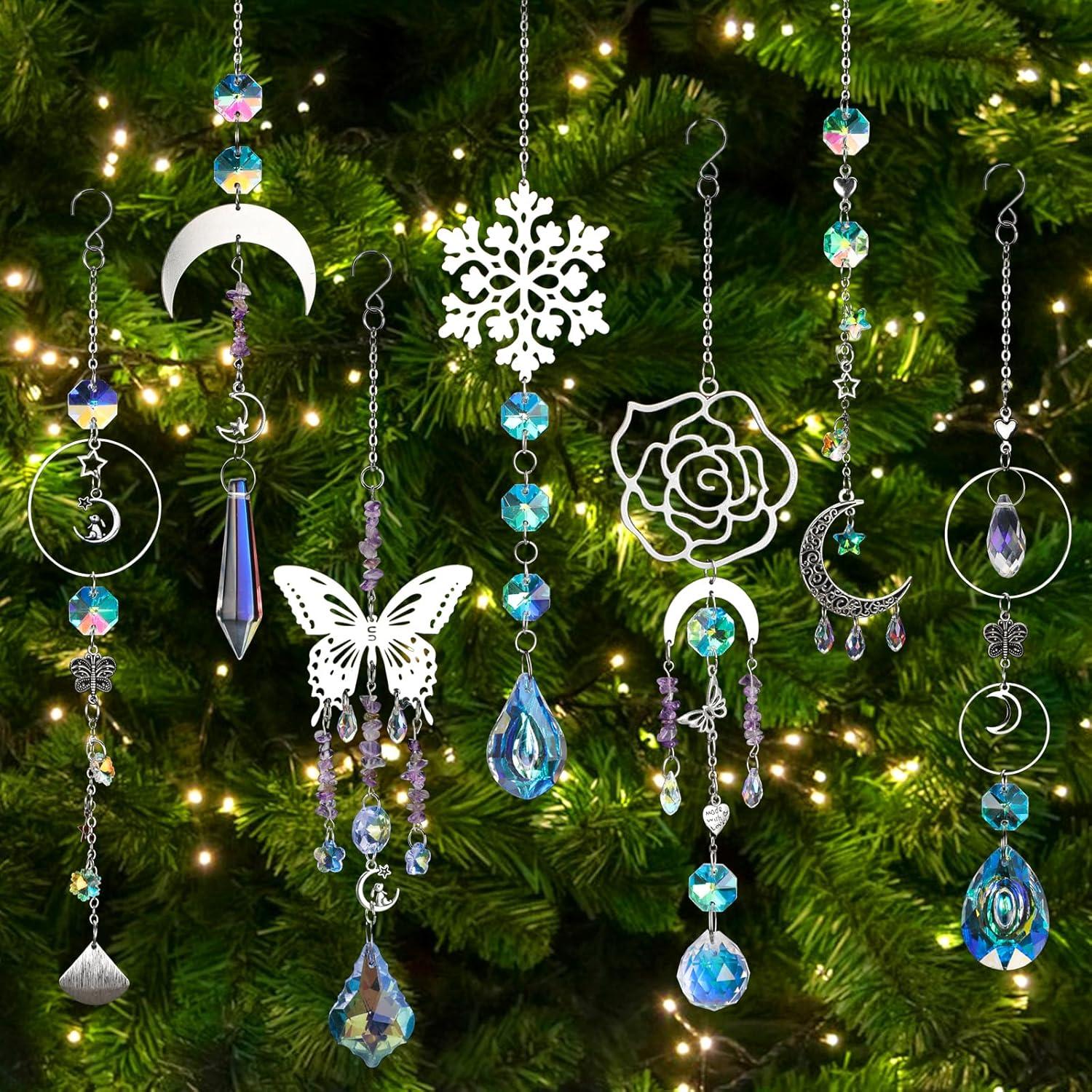 Kit de Suncatchers DIY HYBEADS 400 Piezas Cristales Decorativos