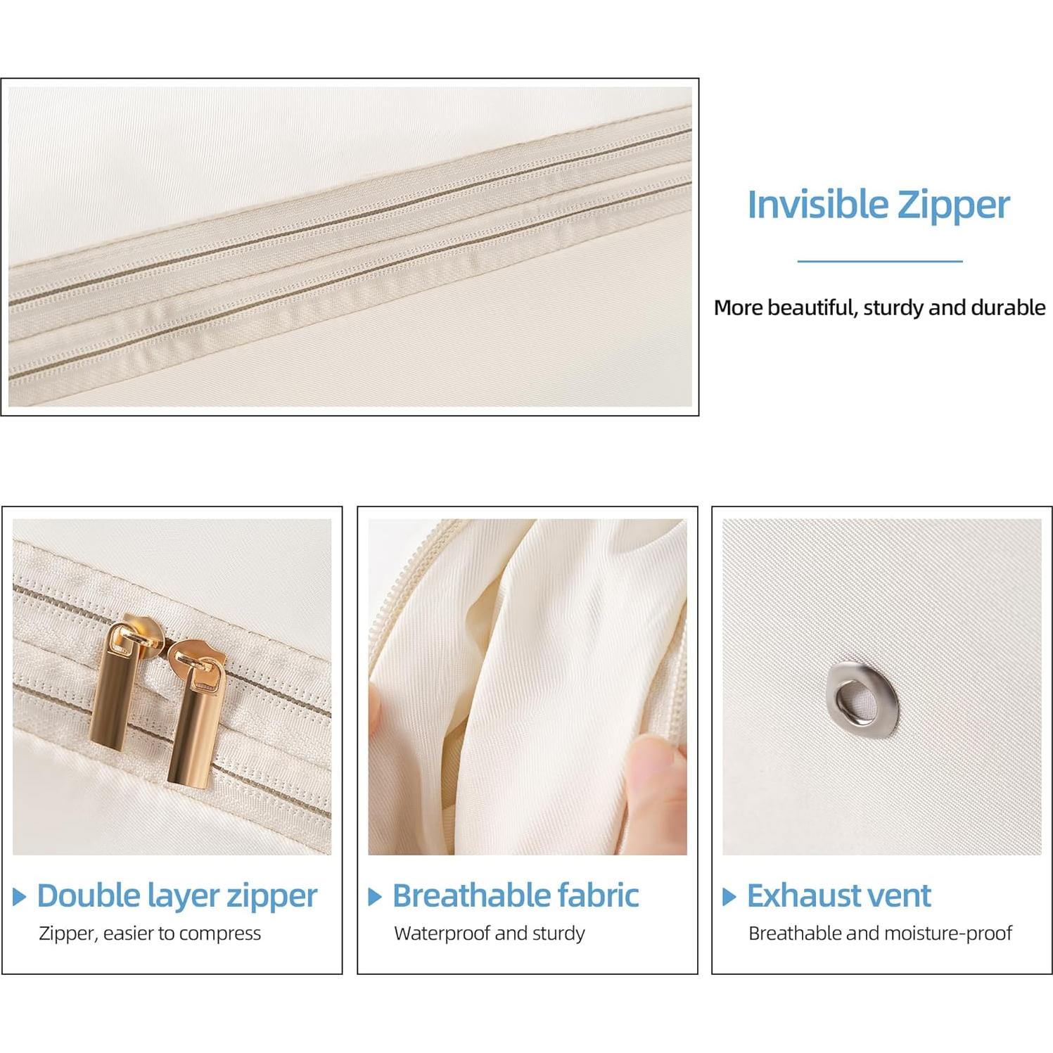 Bolsa de Almacenamiento Fivaran Gris 54x42x60 cm Compresión