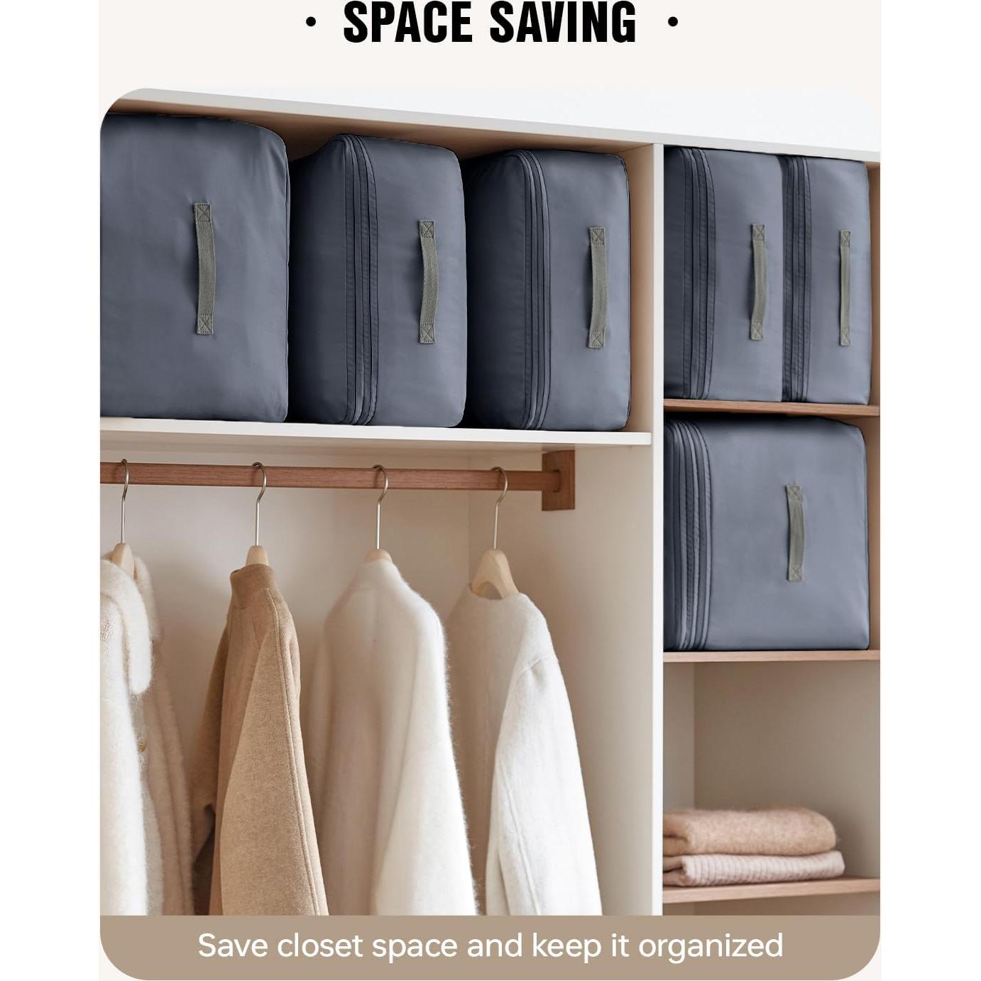 Bolsa de Almacenamiento de Edredón EACHY Pack de 3 XXL