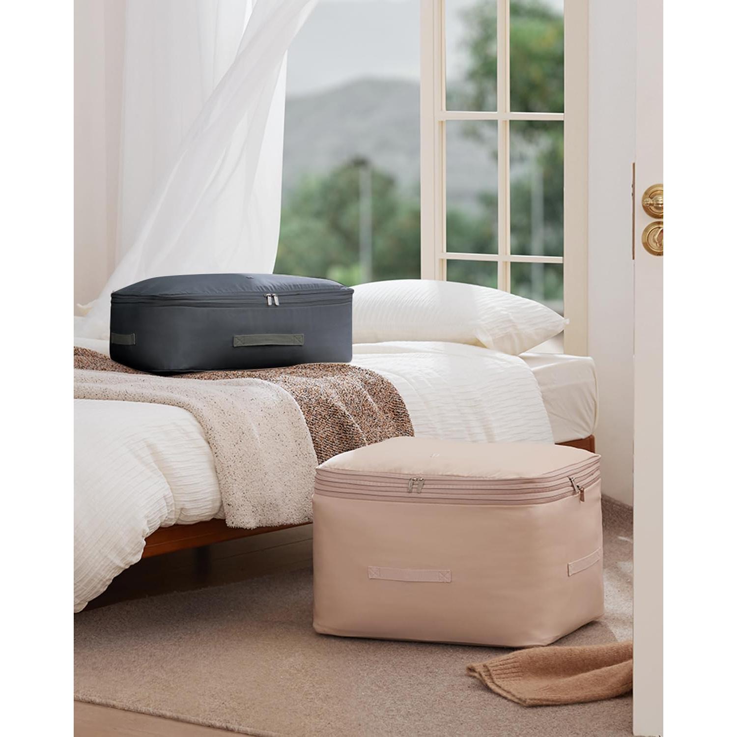 Bolsa de Almacenamiento de Edredón EACHY Pack de 3 XXL