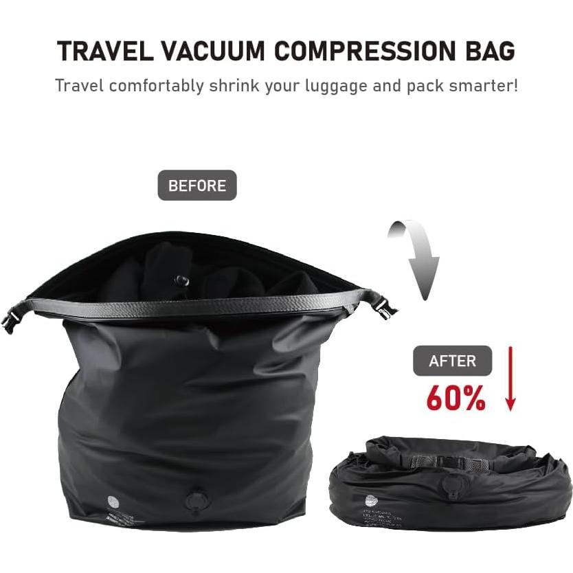 Bolsas de Compresión al Vacío Noitullop 40L Reutilizables