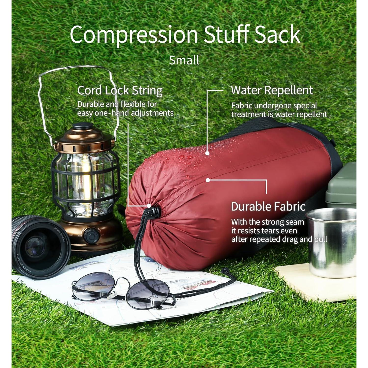 Saco de Compresión Litume E638 6L Rojo Impermeable