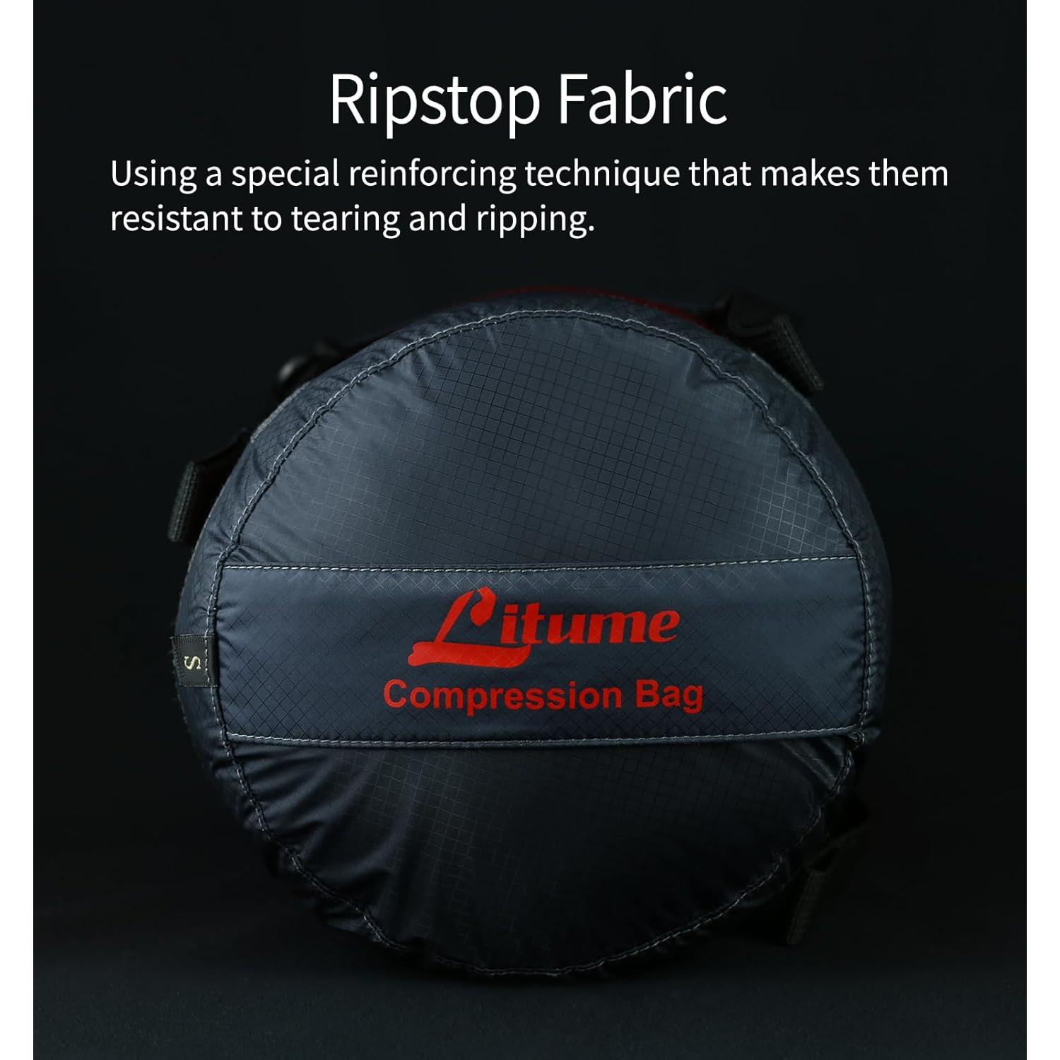 Saco de Compresión Litume E638 6L Rojo Impermeable