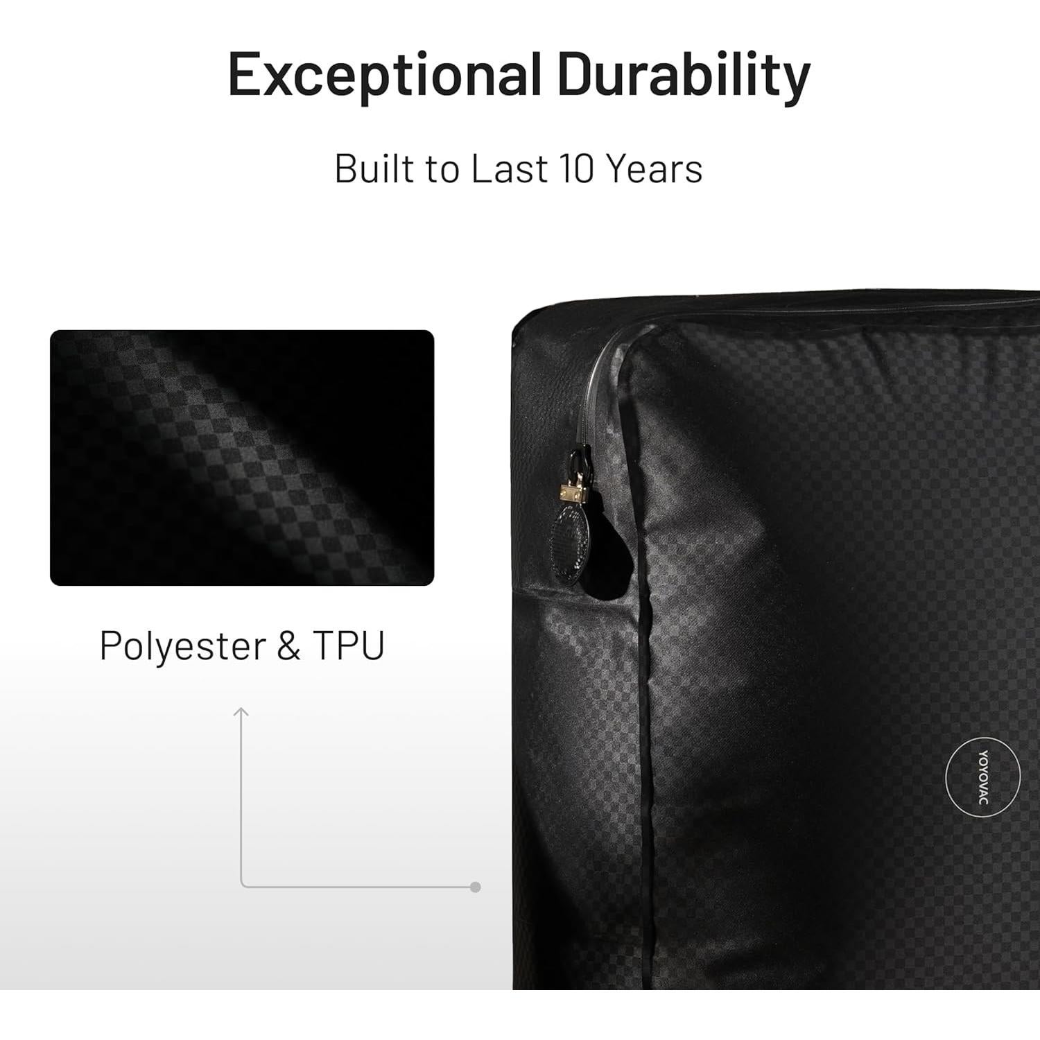 Bolsas de Compresión al Vacío YoYovac con Bomba Inalámbrica