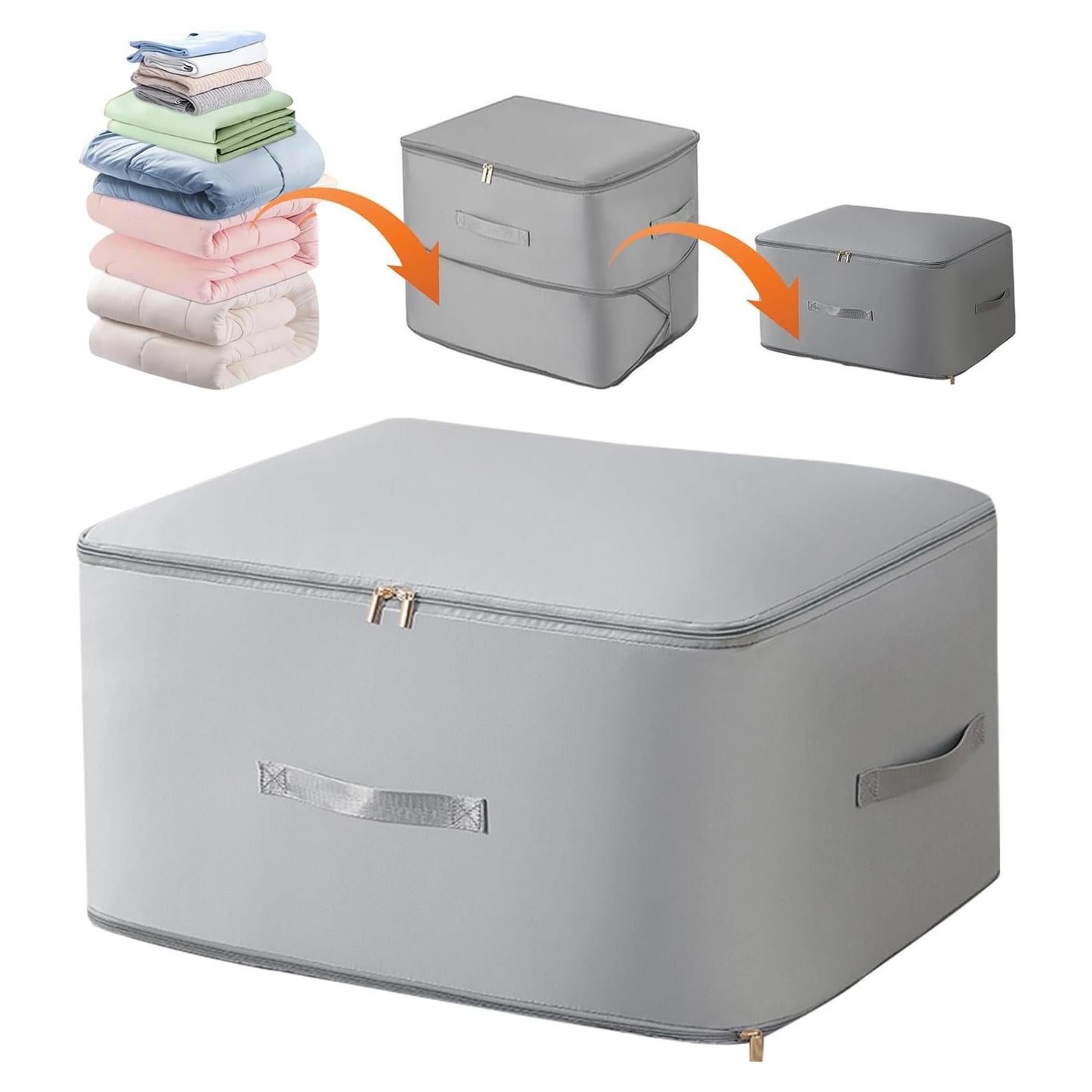 Organizador de Compresión Hoiuter Extra Grande 54x42x76cm Gris