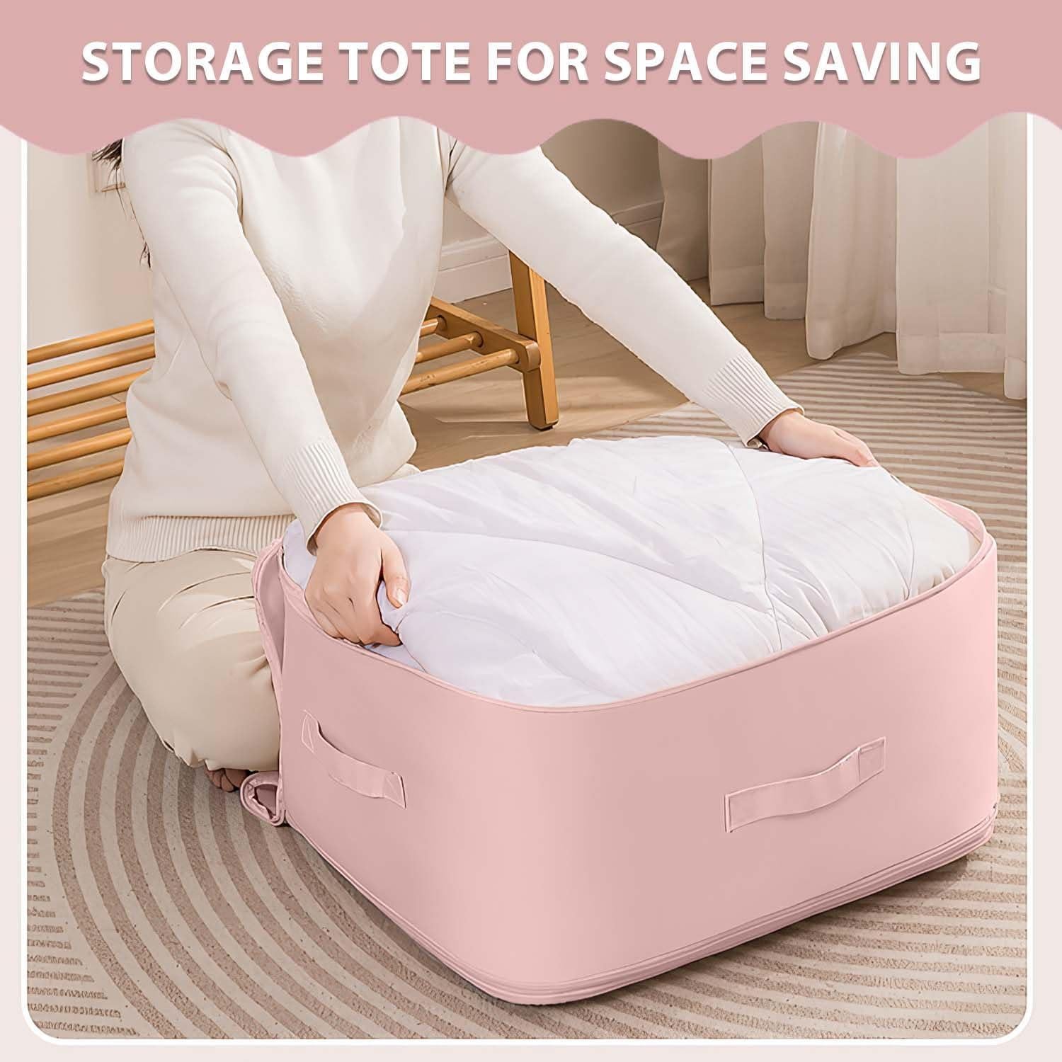 Organizador de Compresión Rednow Rosa Mediano 54x42x30cm