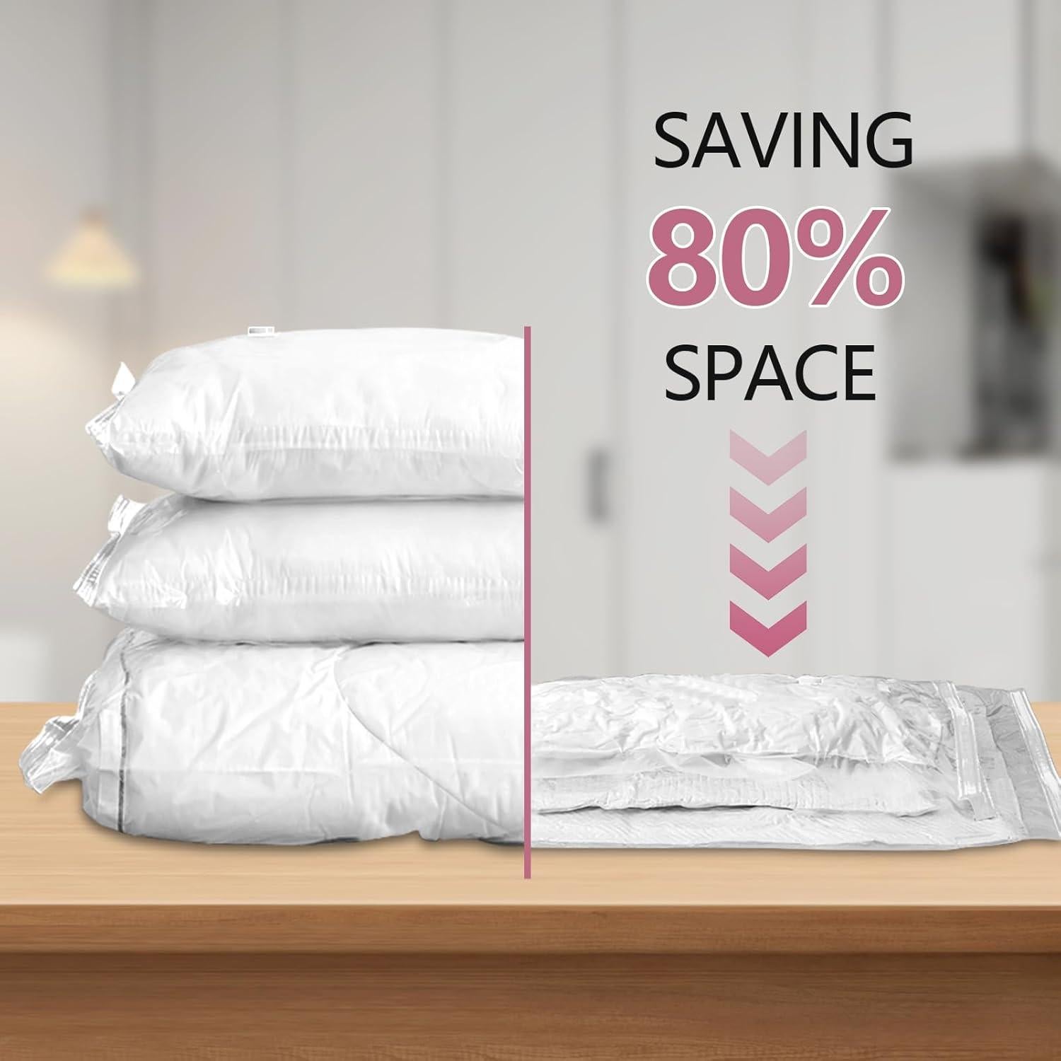 Bolsas de Sellado al Vacío AMZBOSS 16 Piezas para Ropa