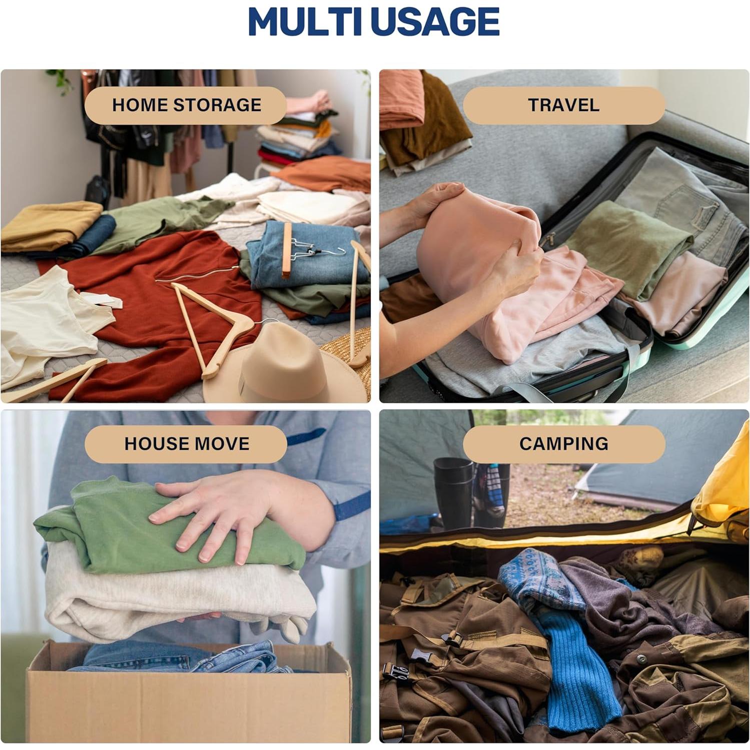 Bolsas de Almacenamiento al Vacío HealSmart 20 Piezas