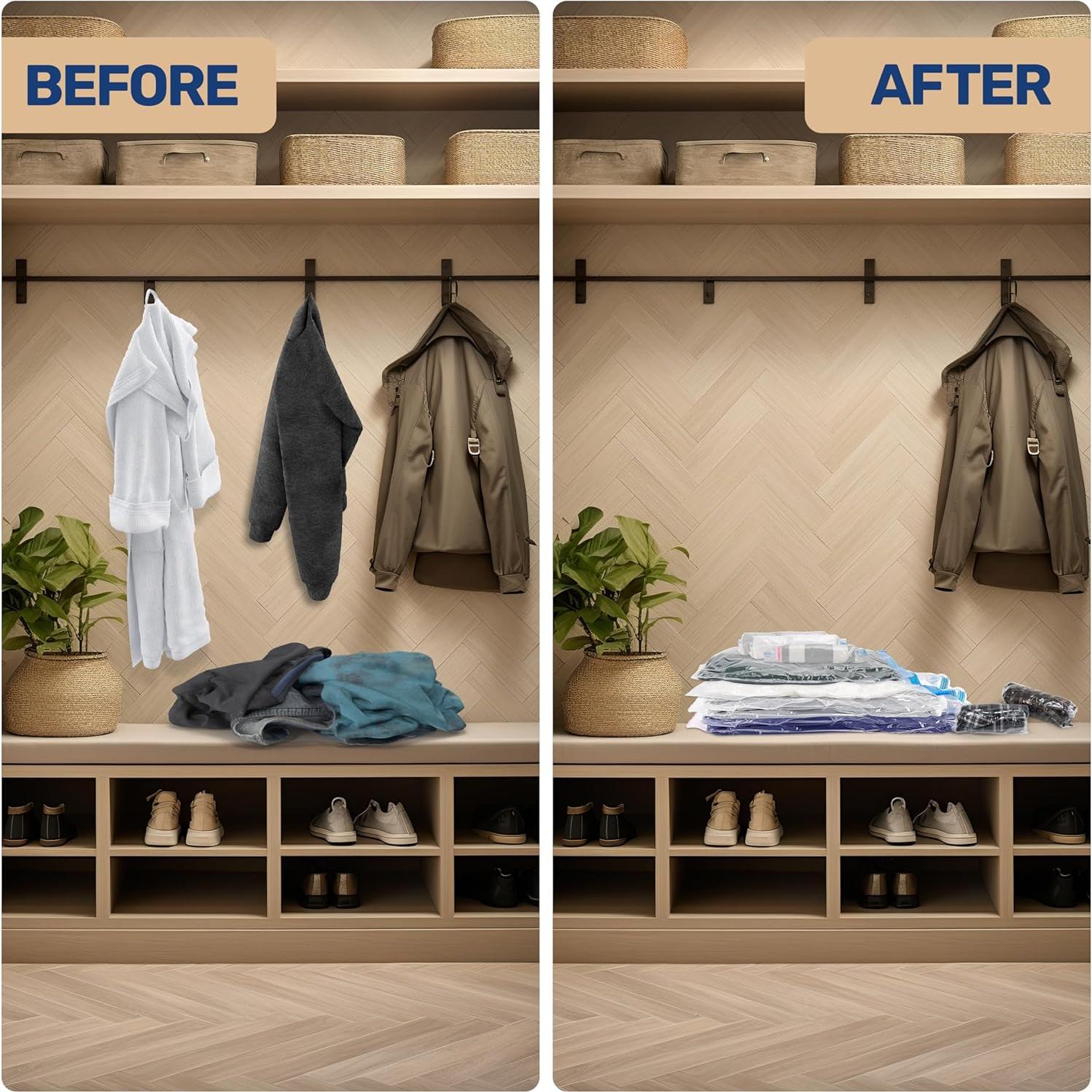 Bolsas de Almacenamiento al Vacío HealSmart 20 Piezas