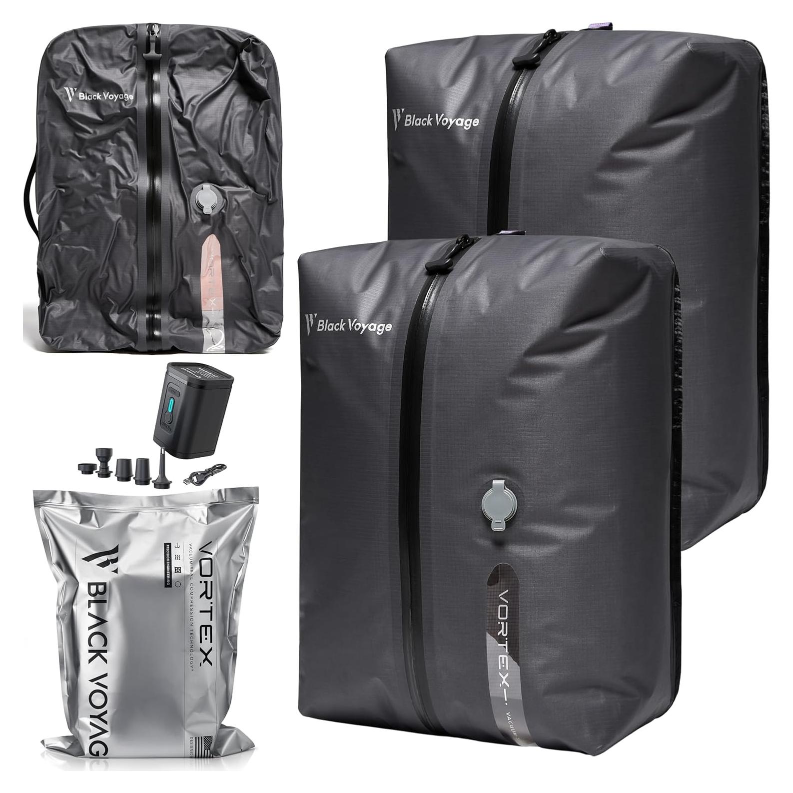 Bolsa de Compresión de Vacío BlackVoyage 18L Impermeable 2-Pack
