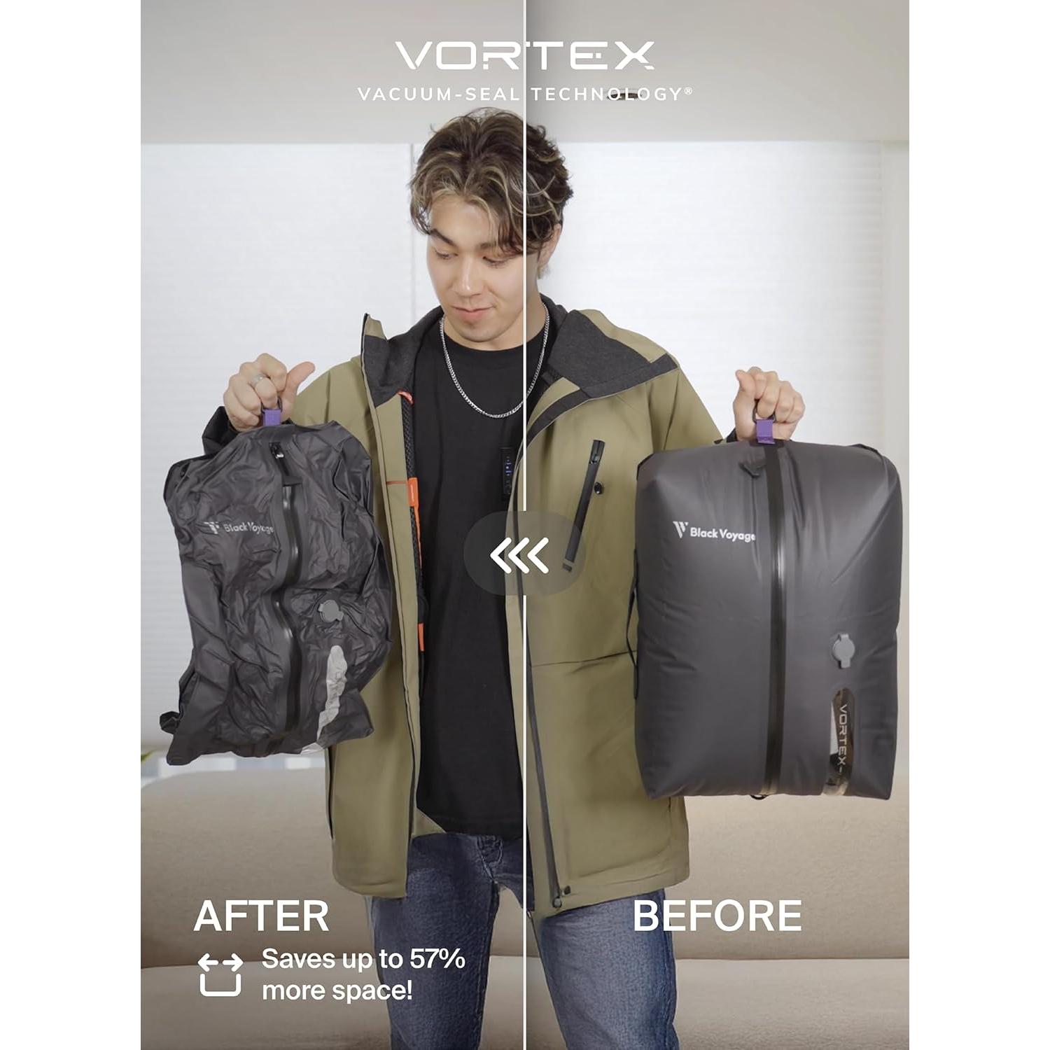 Bolsa de Compresión de Vacío BlackVoyage 18L Impermeable 2-Pack