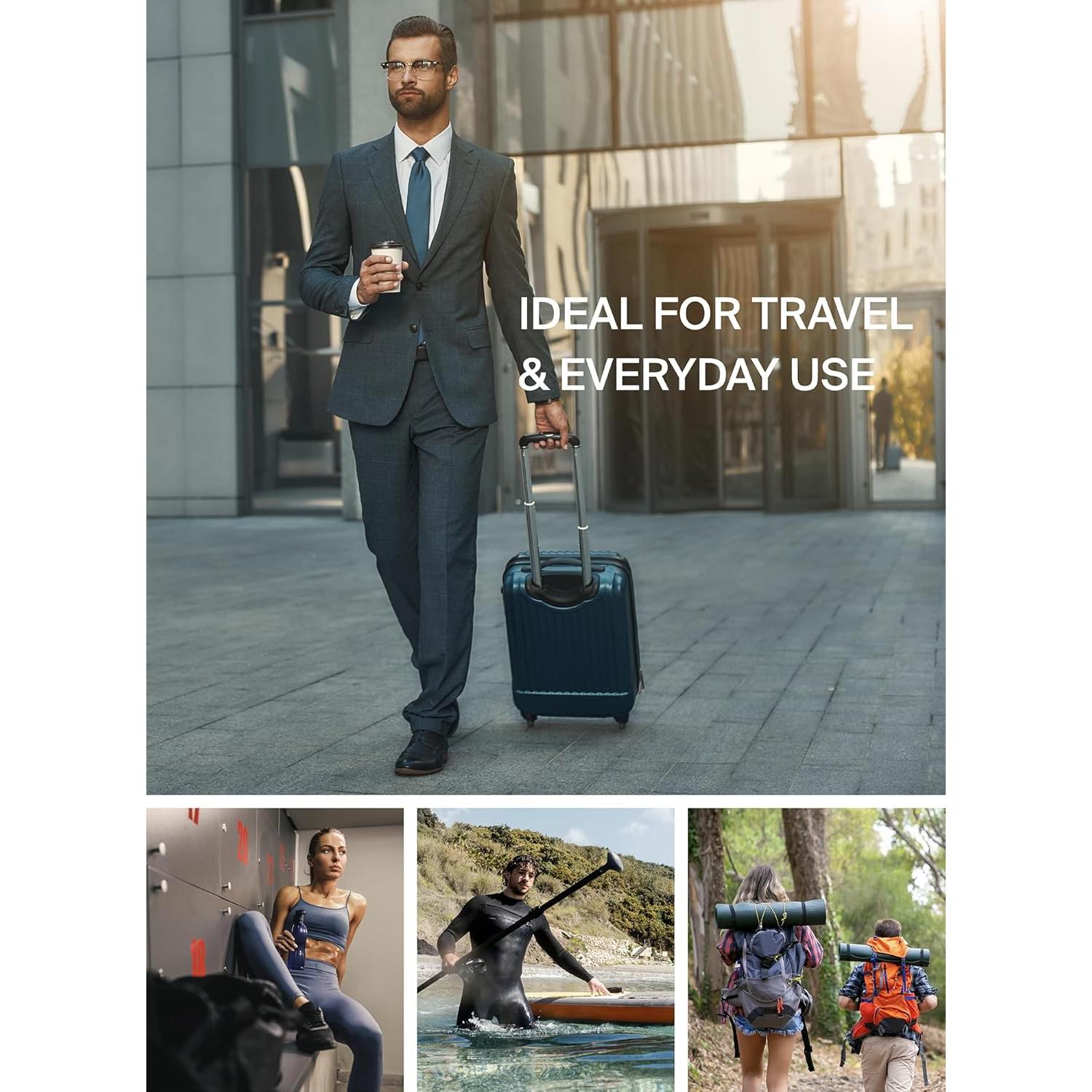 Bolsa de Compresión de Vacío BlackVoyage 18L Impermeable 2-Pack