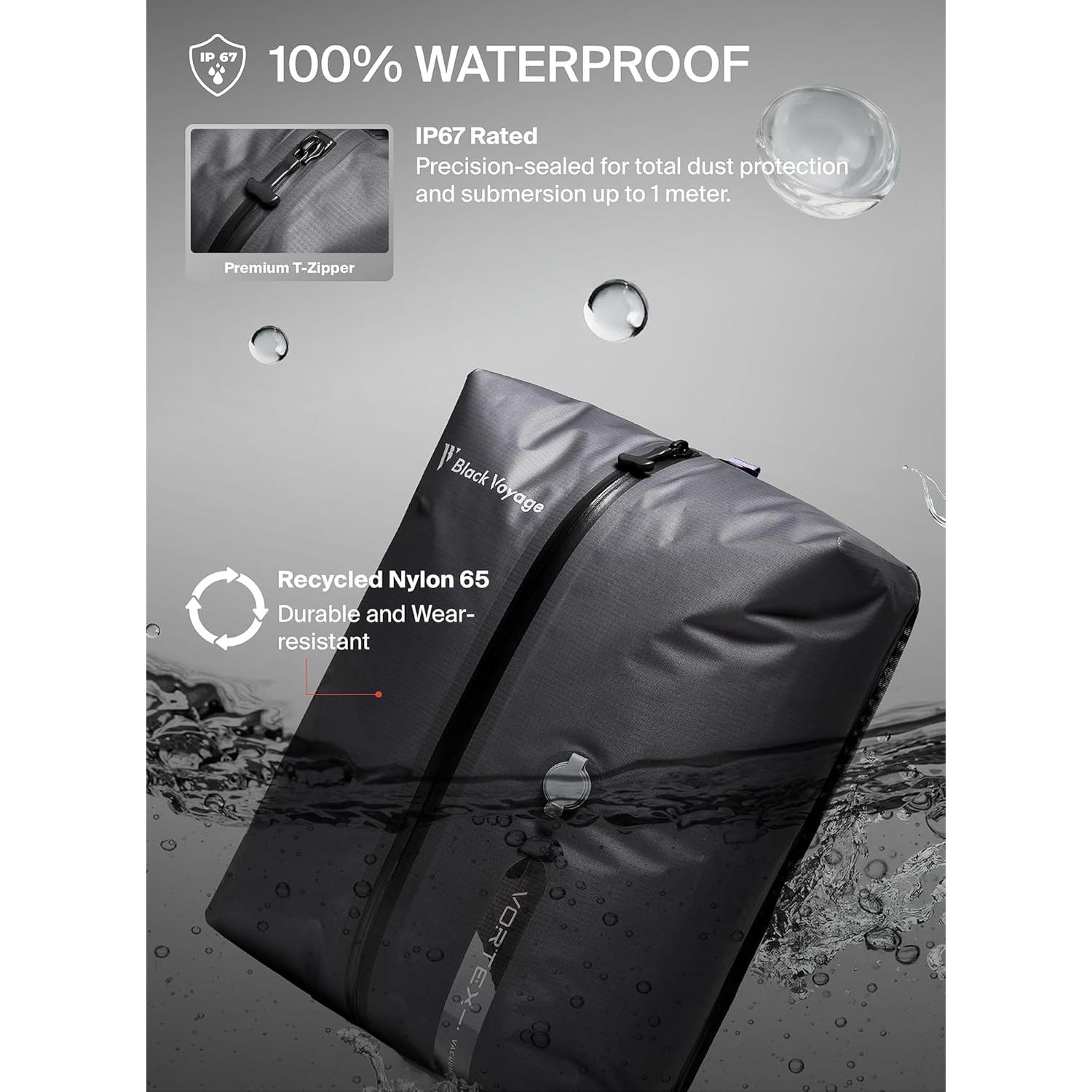 Bolsa de Compresión de Vacío BlackVoyage 18L Impermeable 2-Pack
