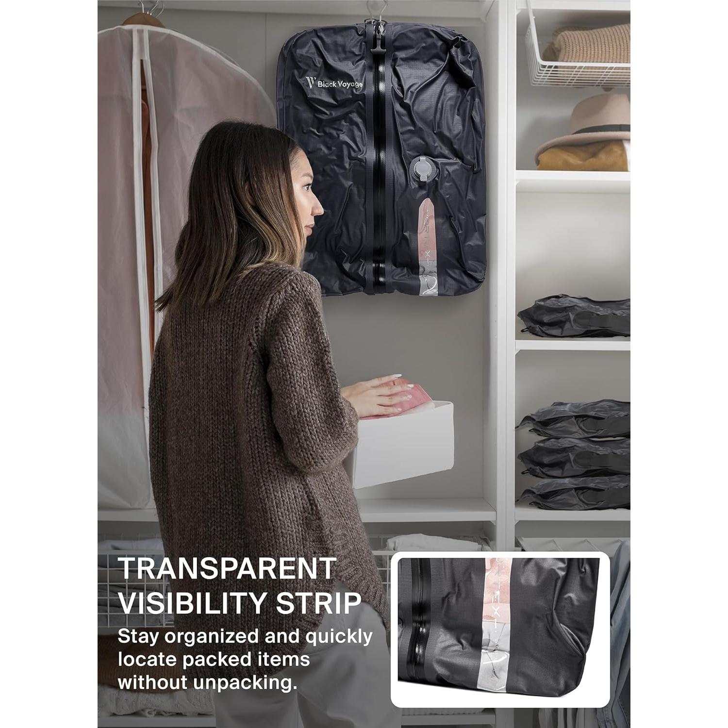 Bolsa de Compresión de Vacío BlackVoyage 18L Impermeable 2-Pack