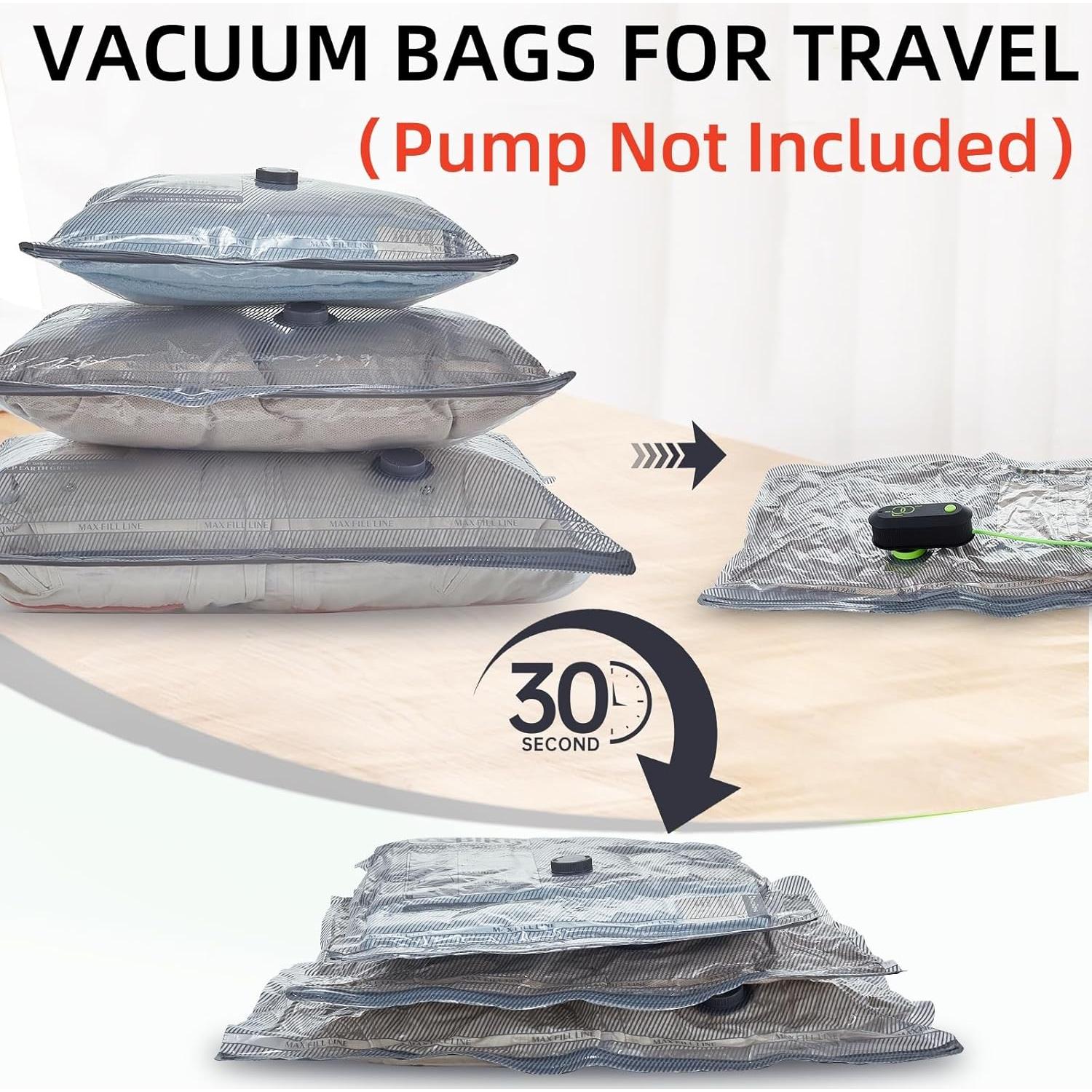 Bolsas de Almacenamiento al Vacío VMSTR - Paquete de 12