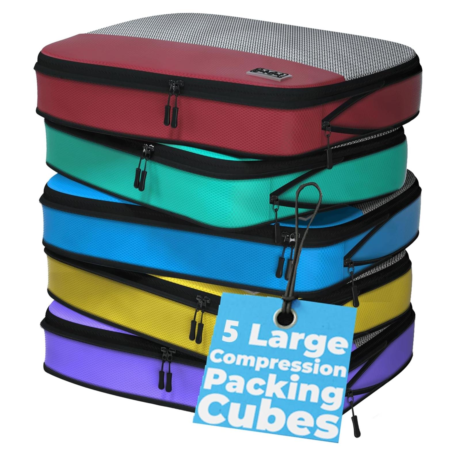 Set de 5 Cubos de Compresión Dot&Dot para Viajar - 44.5x32.4 cm